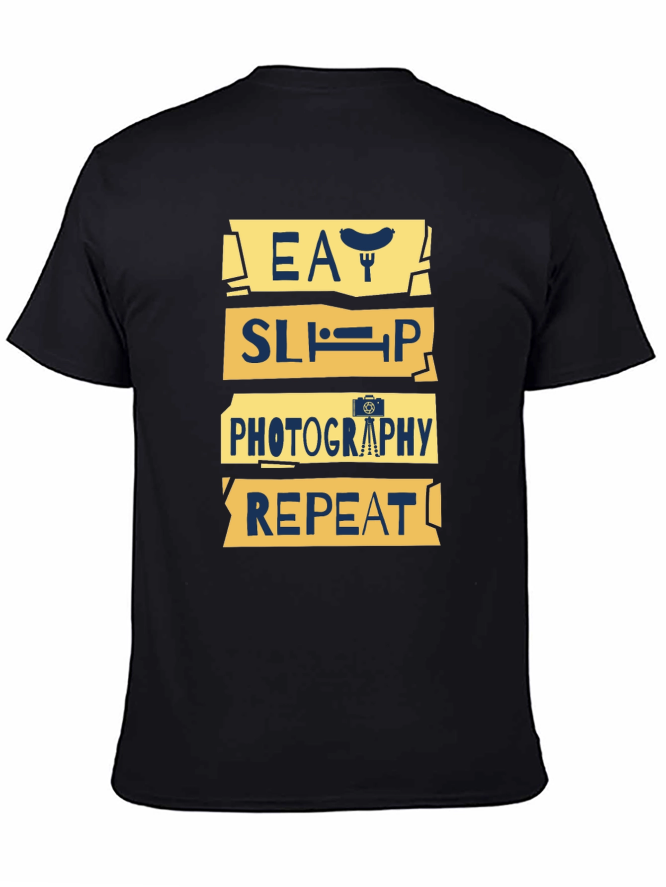 Eat Sleep Photography Repeat Graphic Tee