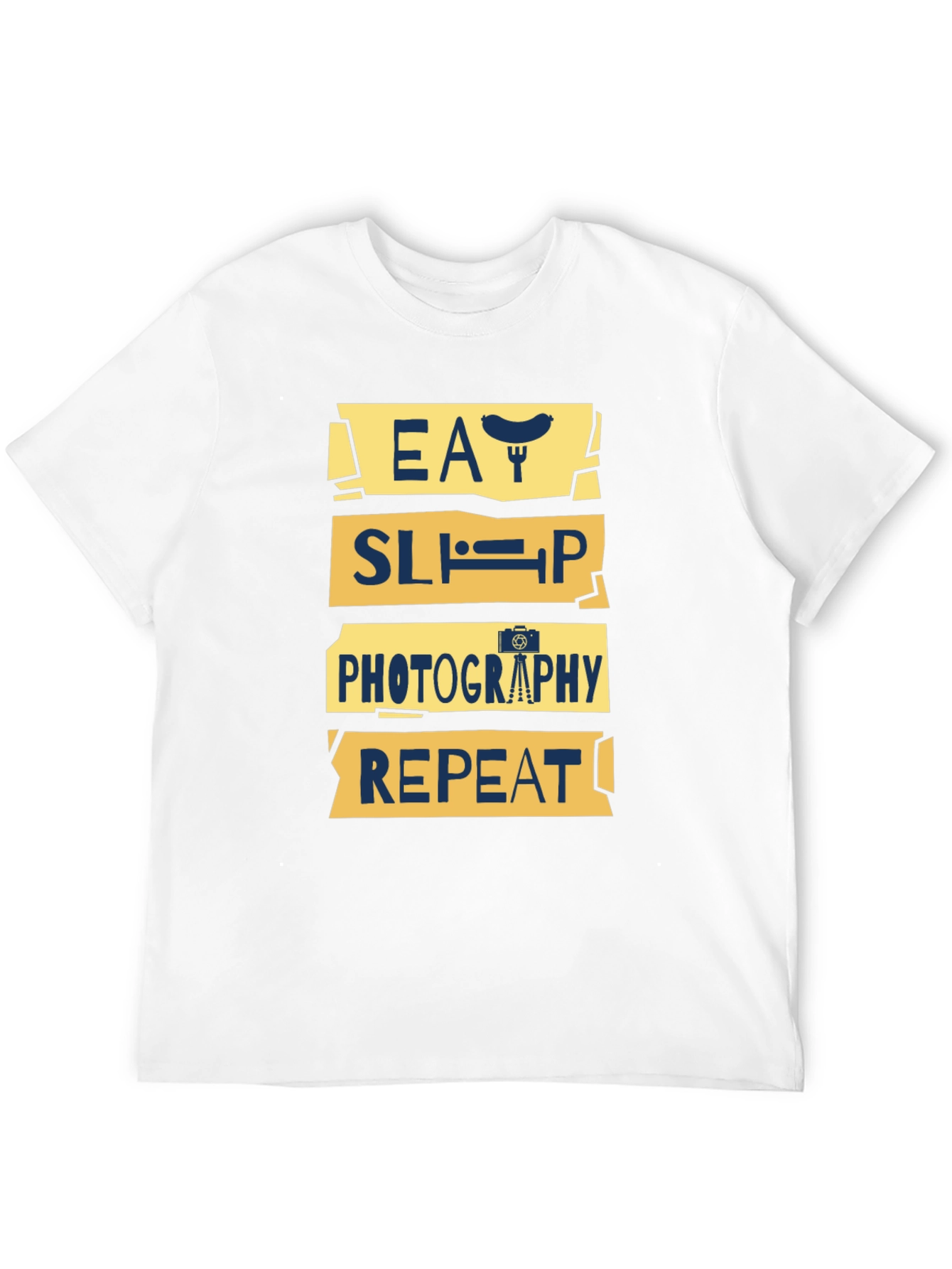 Eat Sleep Photography Repeat Graphic Tee