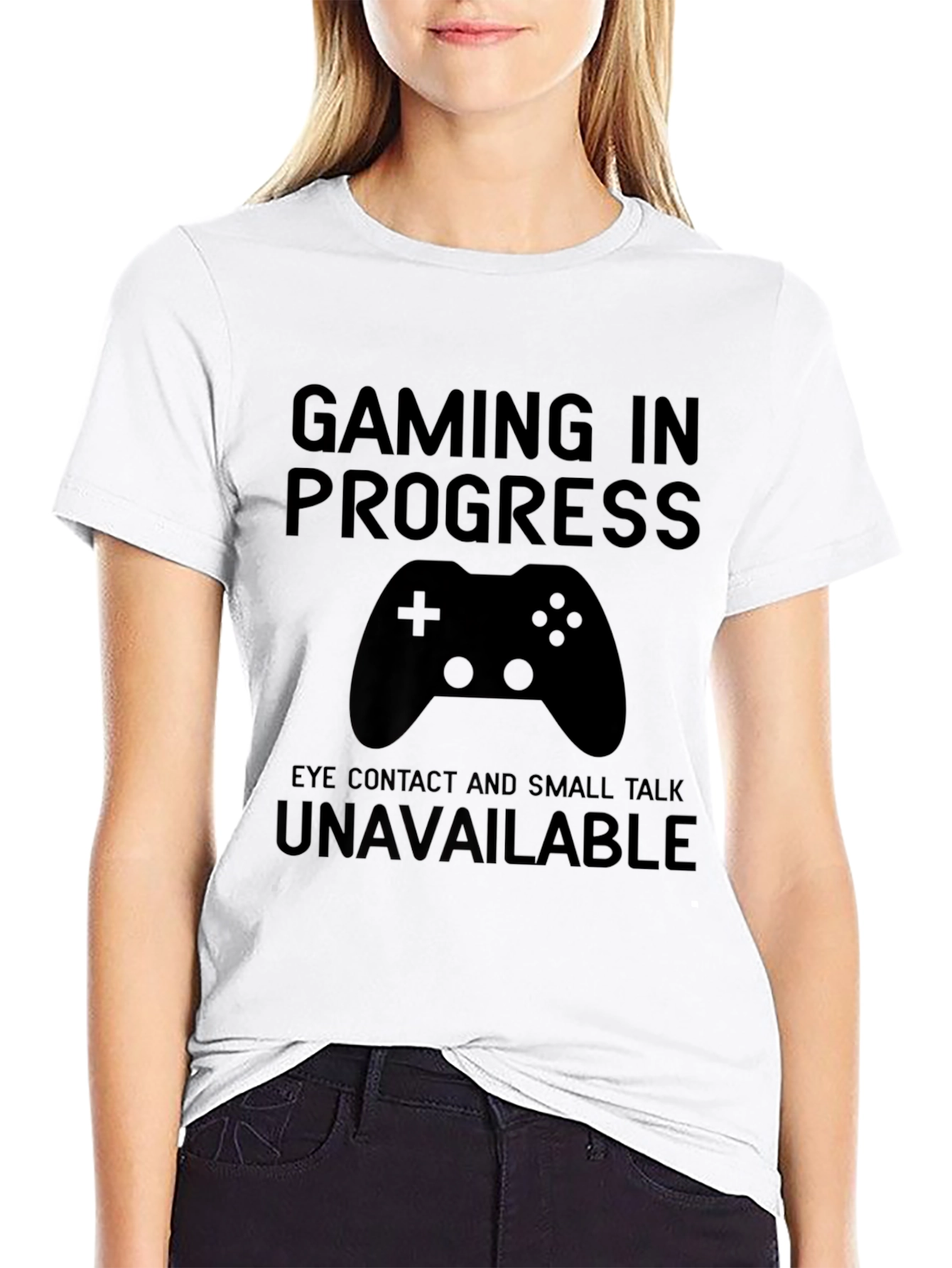 Gaming in Progress T-Shirt - Gamer Novelty Tee