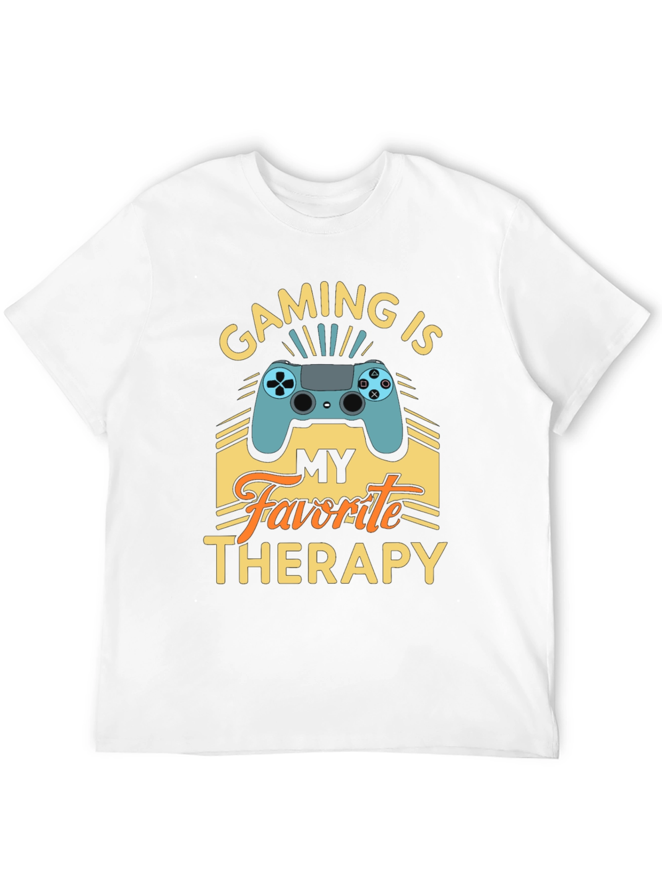 Gaming is My Favorite Therapy T-Shirt