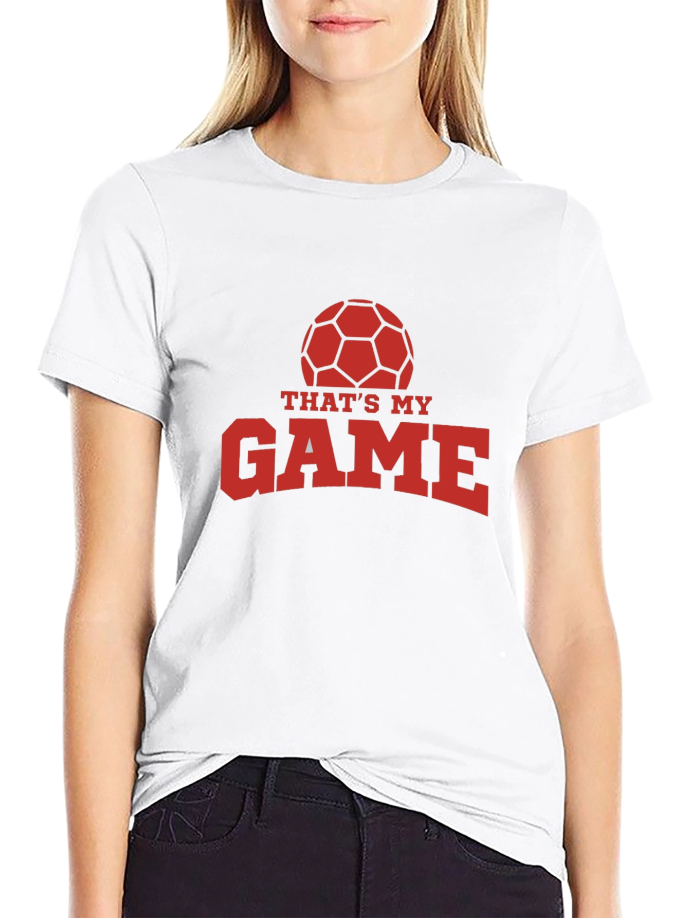 Thats My Game Soccer Ball Graphic T-Shirt