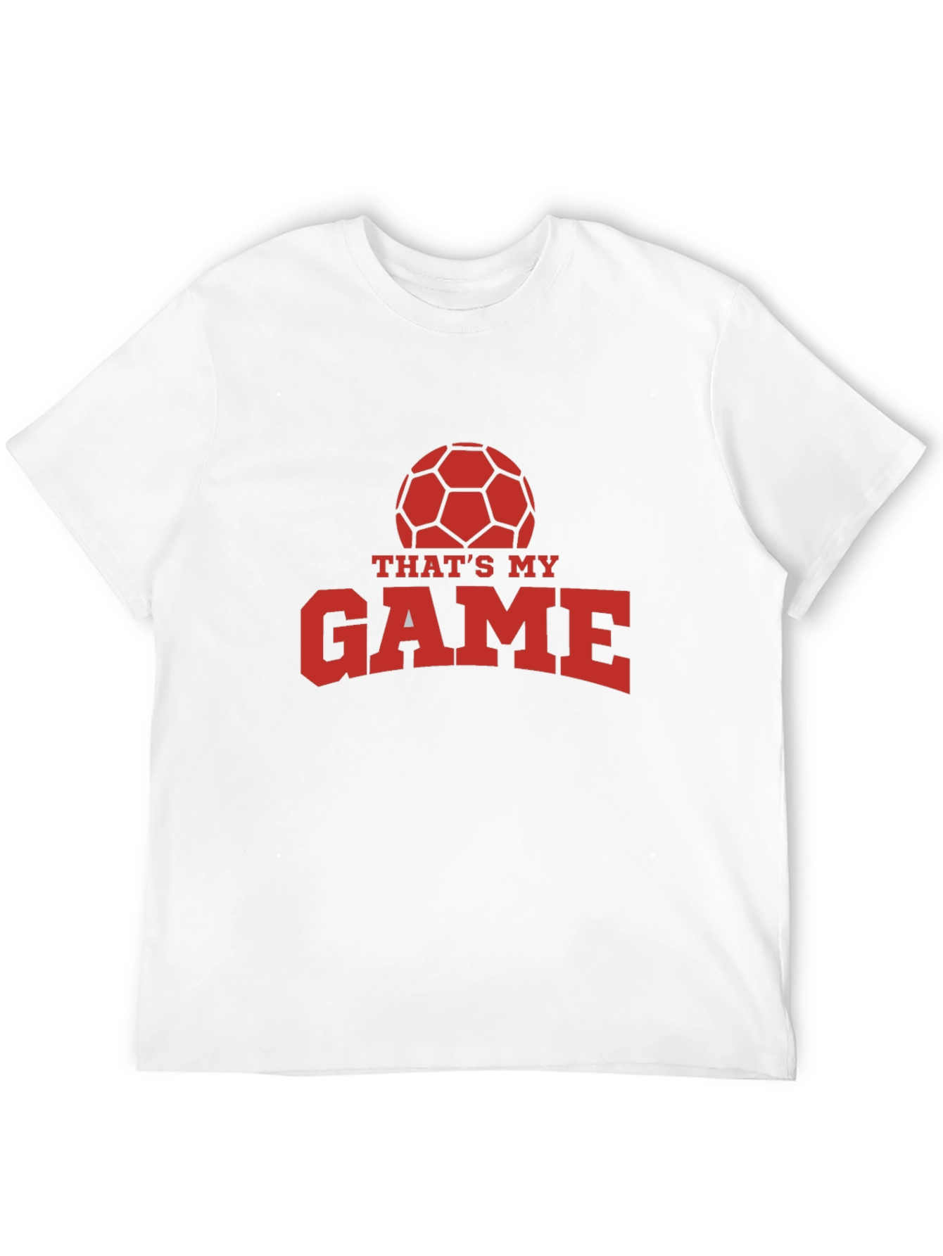 Thats My Game Soccer Ball Graphic T-Shirt
