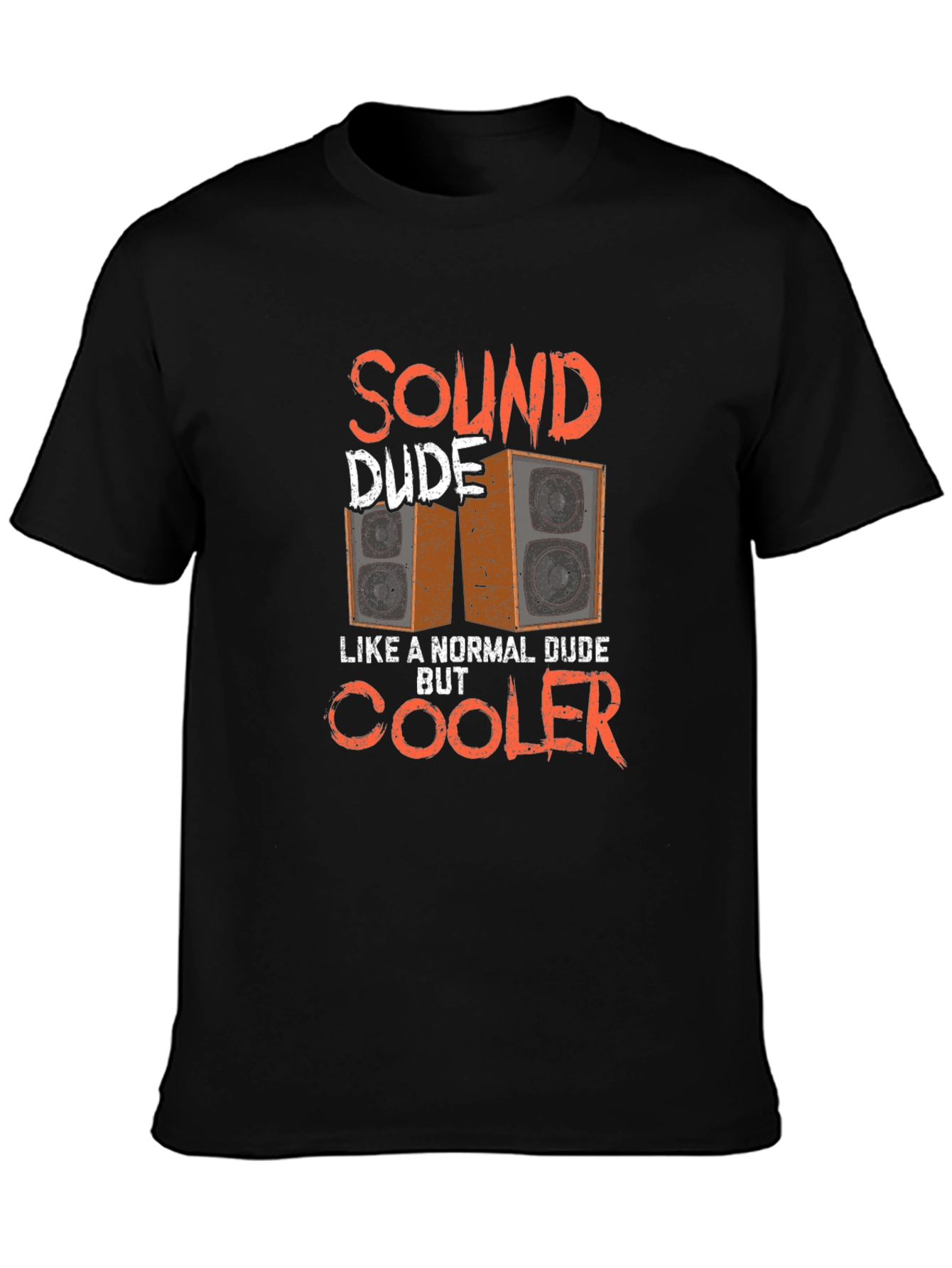 Sound Dude Graphic T-Shirt - Music Lover Tee