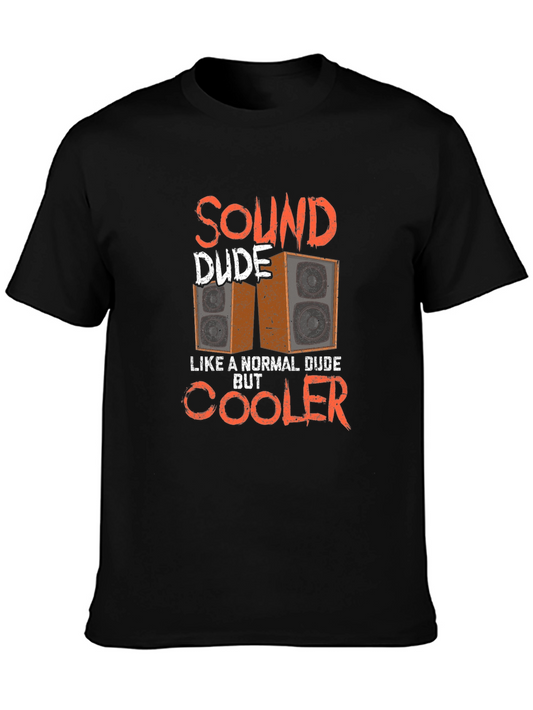 Sound Dude Graphic T-Shirt - Music Lover Tee