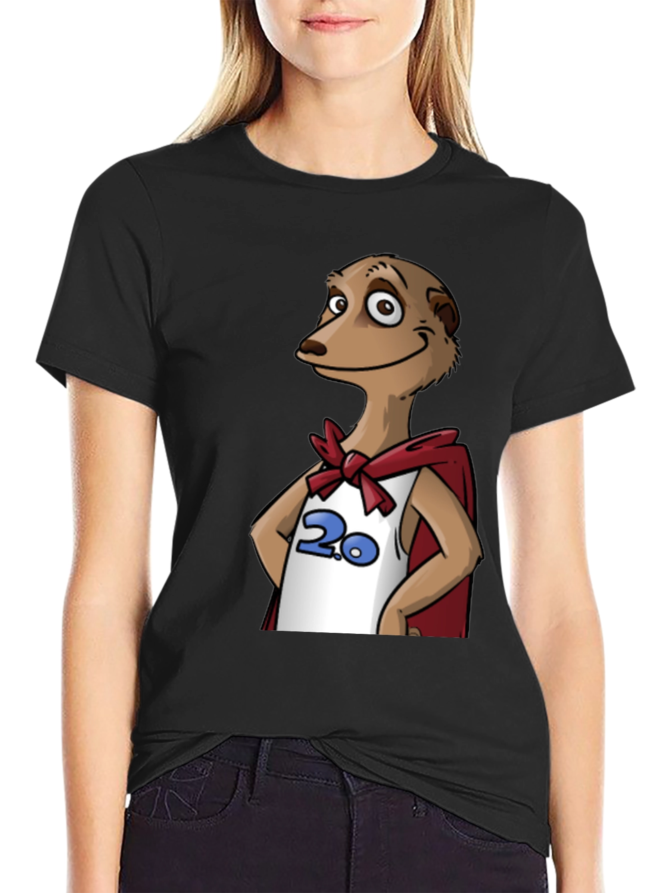 Meerkat Superhero T-Shirt
