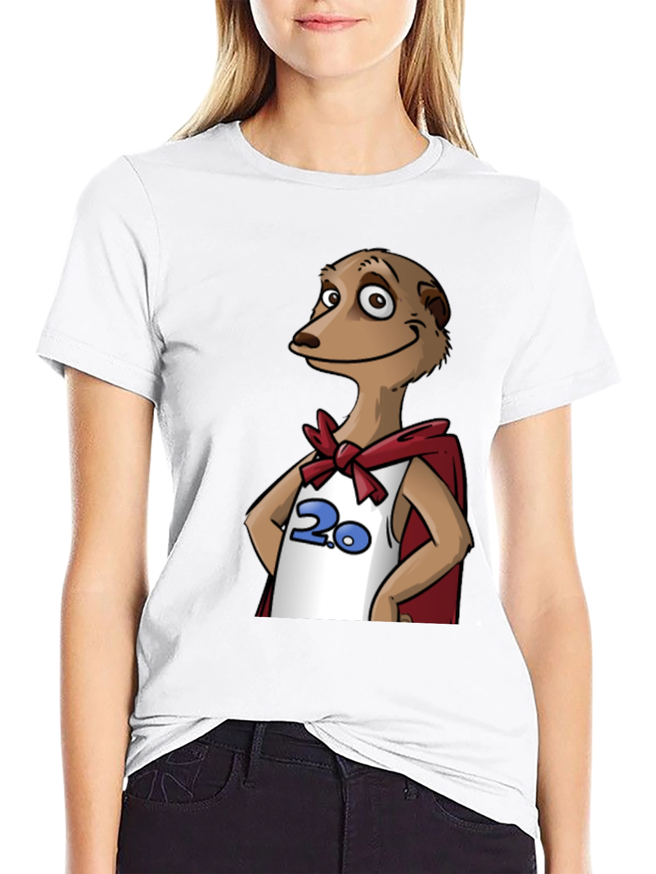 Meerkat Superhero T-Shirt