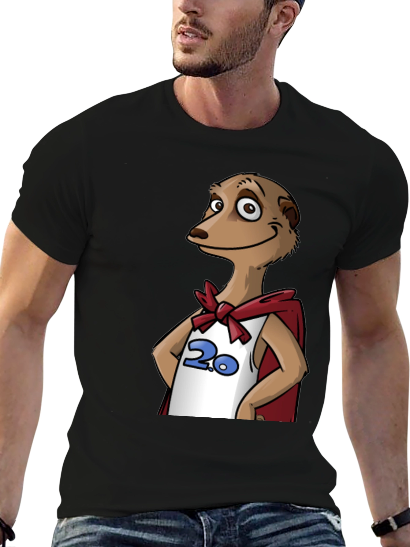 Meerkat Superhero T-Shirt