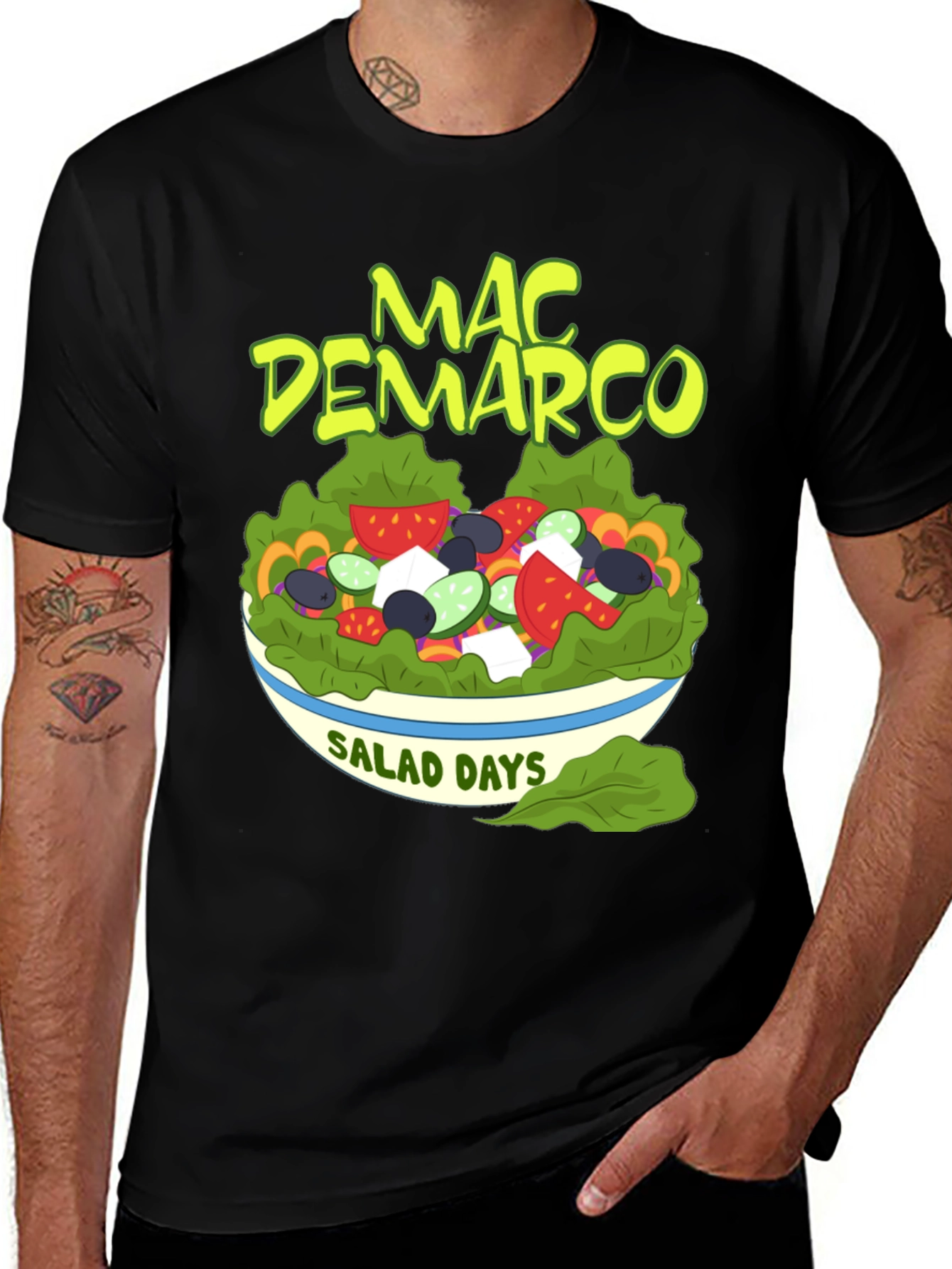 Mac Demarco Salad Days Black T-Shirt