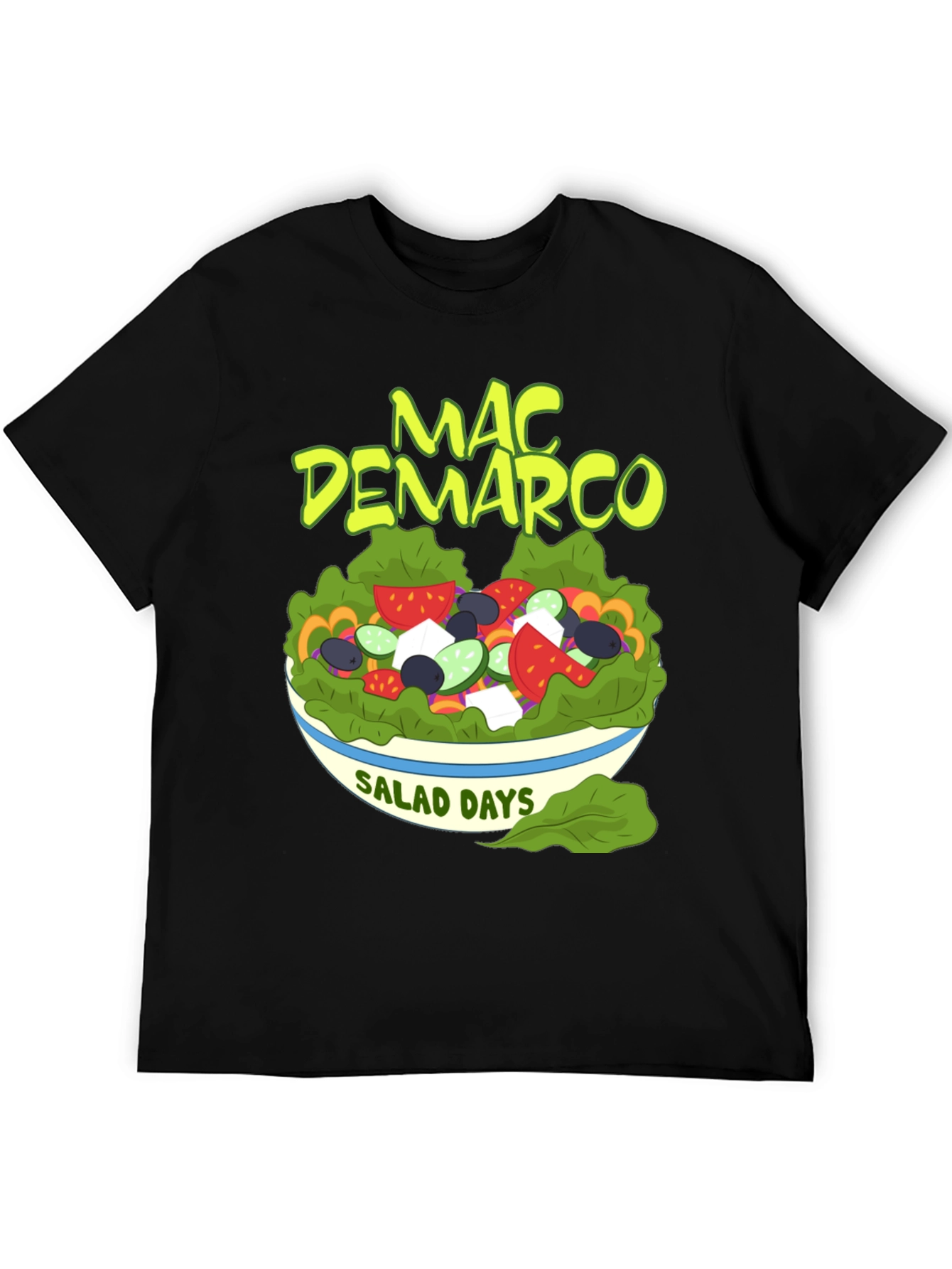 Mac Demarco Salad Days Black T-Shirt