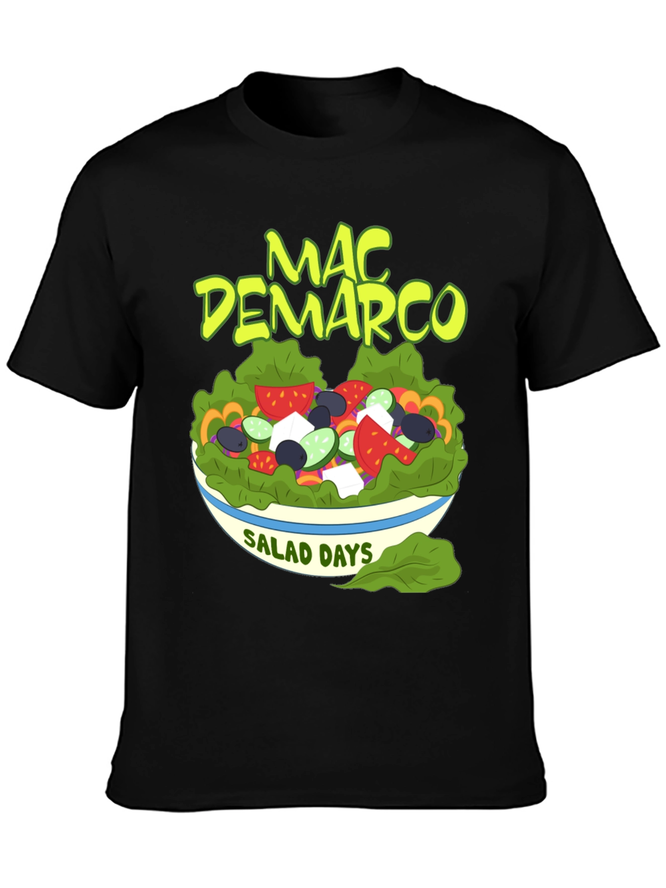 Mac Demarco Salad Days Black T-Shirt