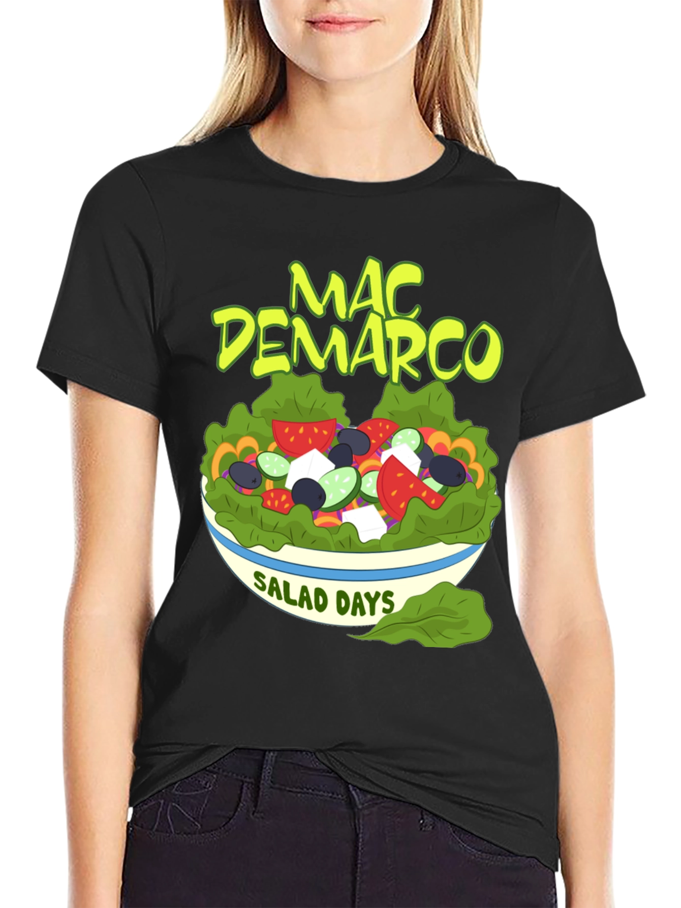 Mac Demarco Salad Days Black T-Shirt