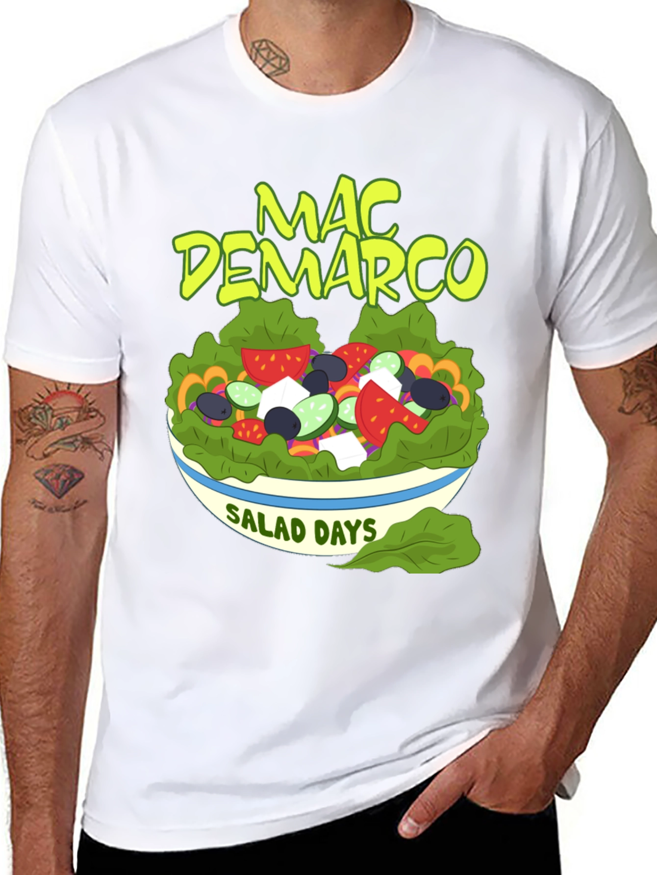 Mac Demarco Salad Days Black T-Shirt