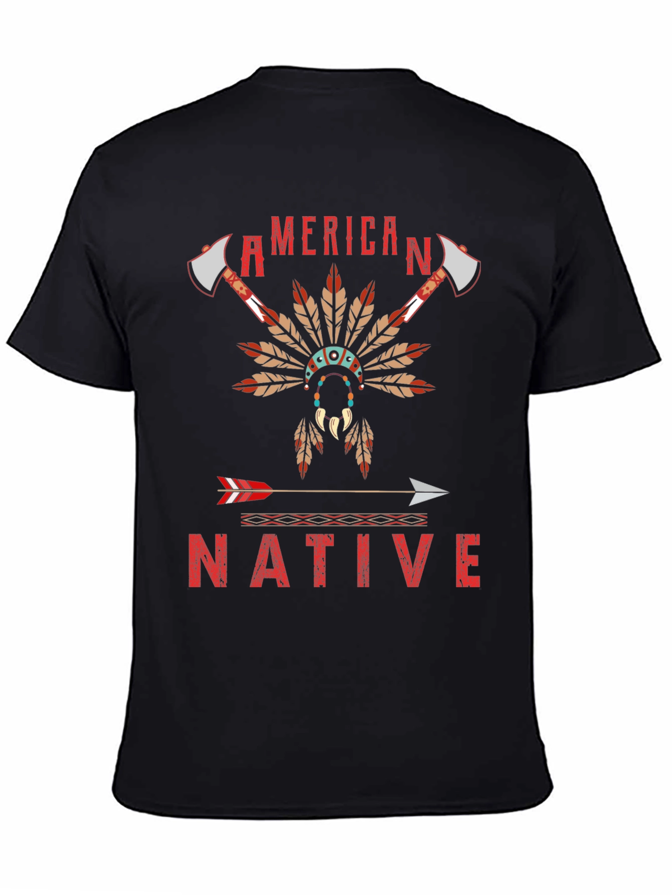 American Native Graphic T-Shirt