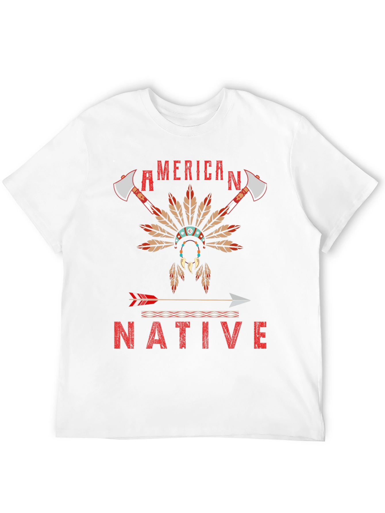 American Native Graphic T-Shirt