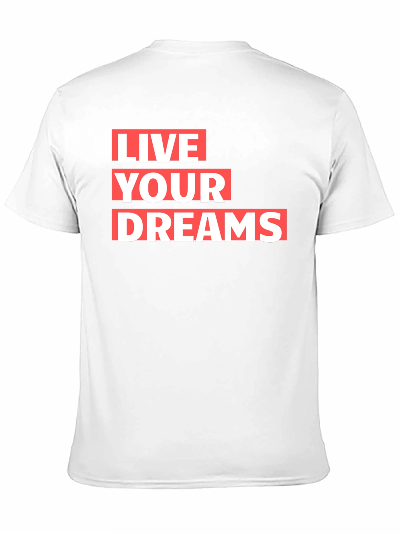 Live Your Dreams Graphic Tee - Stylish Comfort