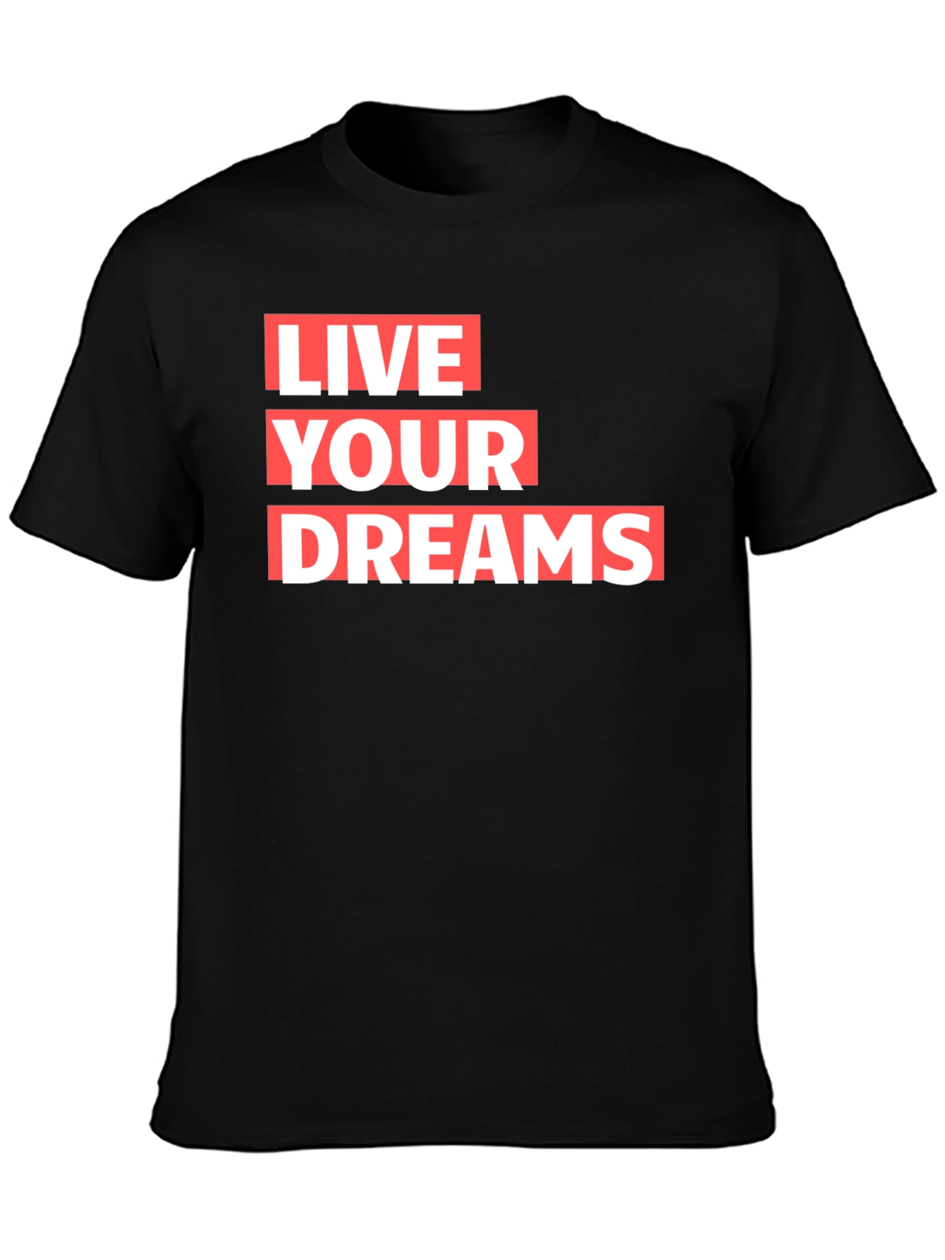 Live Your Dreams Graphic Tee - Stylish Comfort