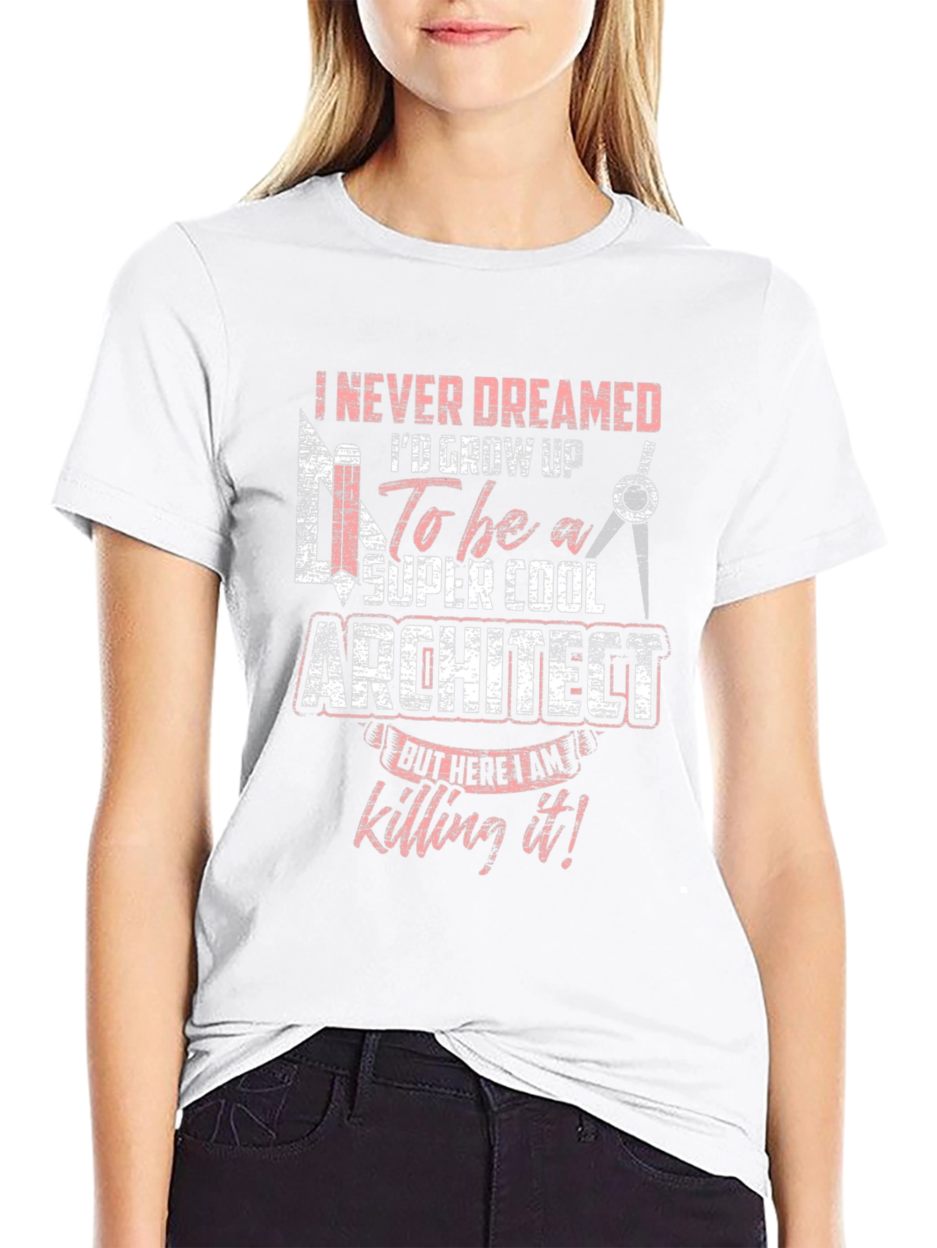 Super Cool Architect Graphic T-Shirt