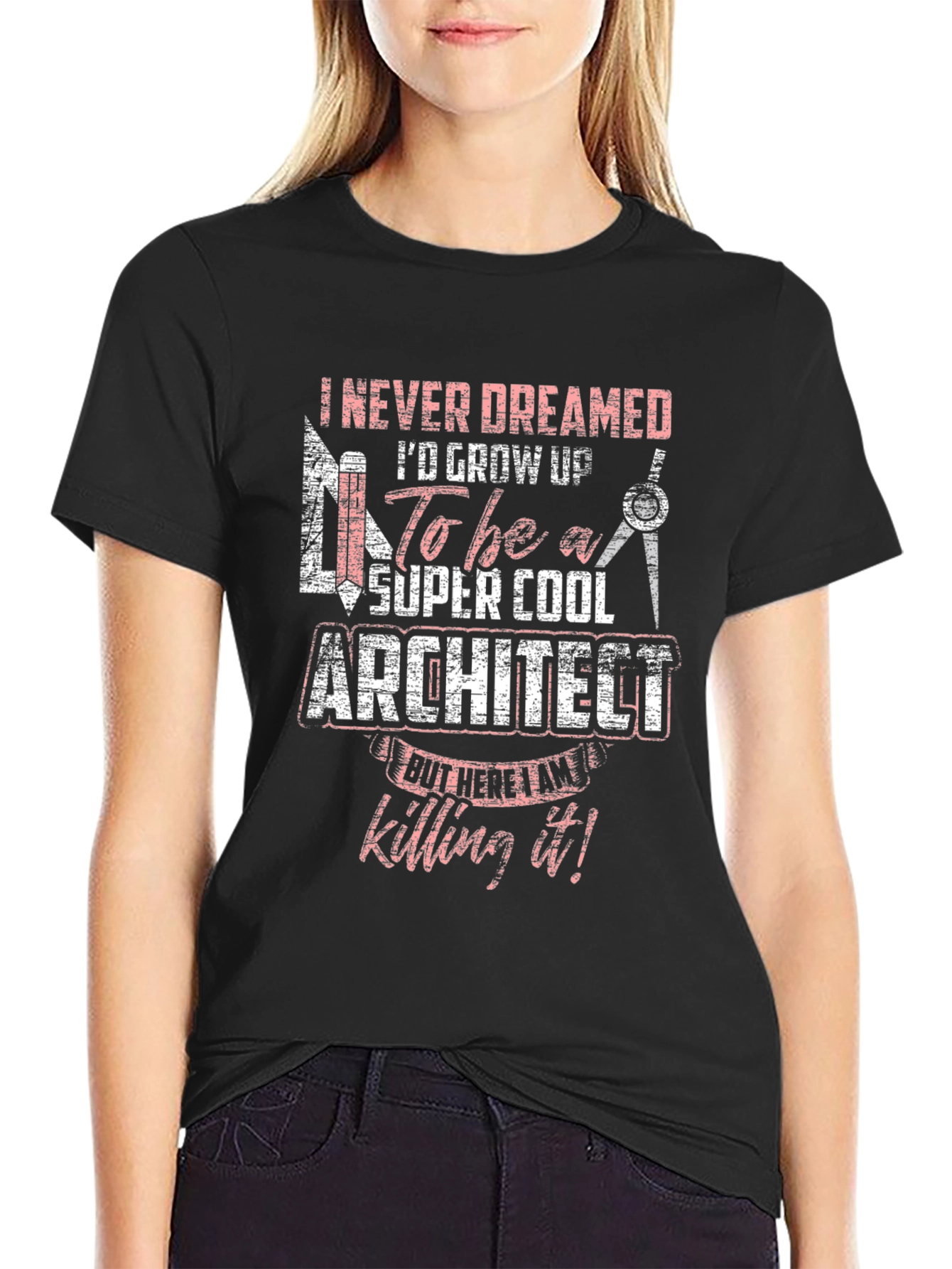 Super Cool Architect Graphic T-Shirt