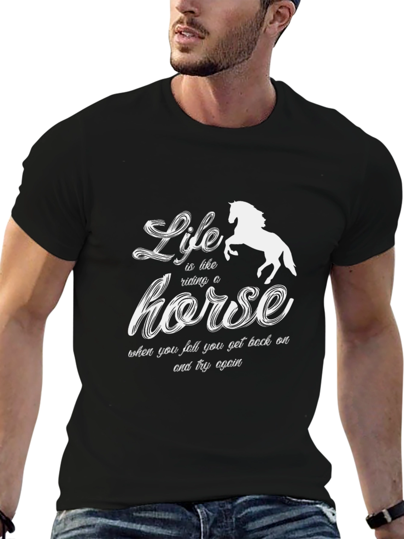 Life is Like a Horse T-Shirt