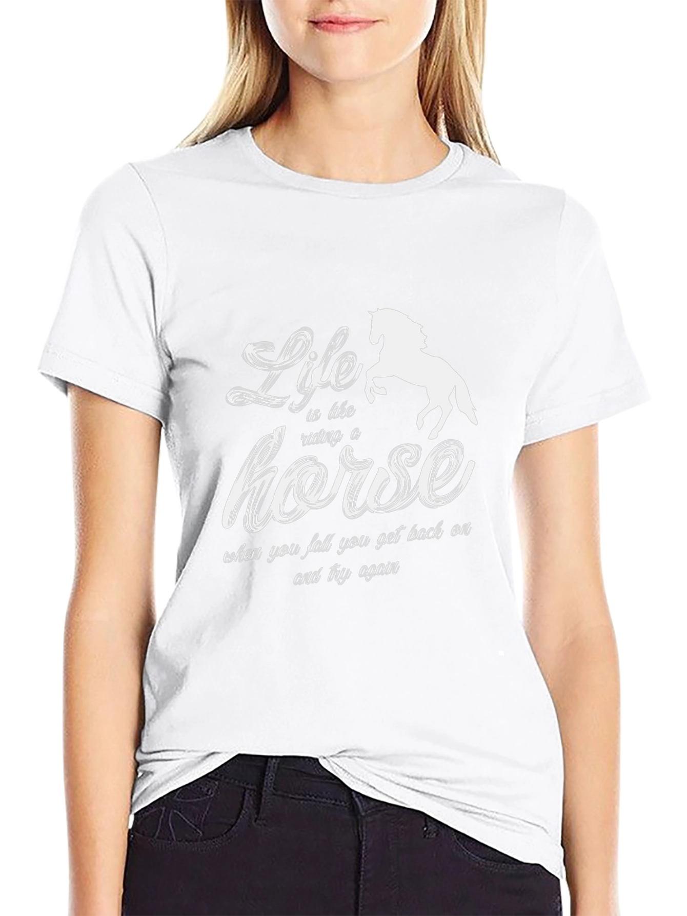 Life is Like a Horse T-Shirt