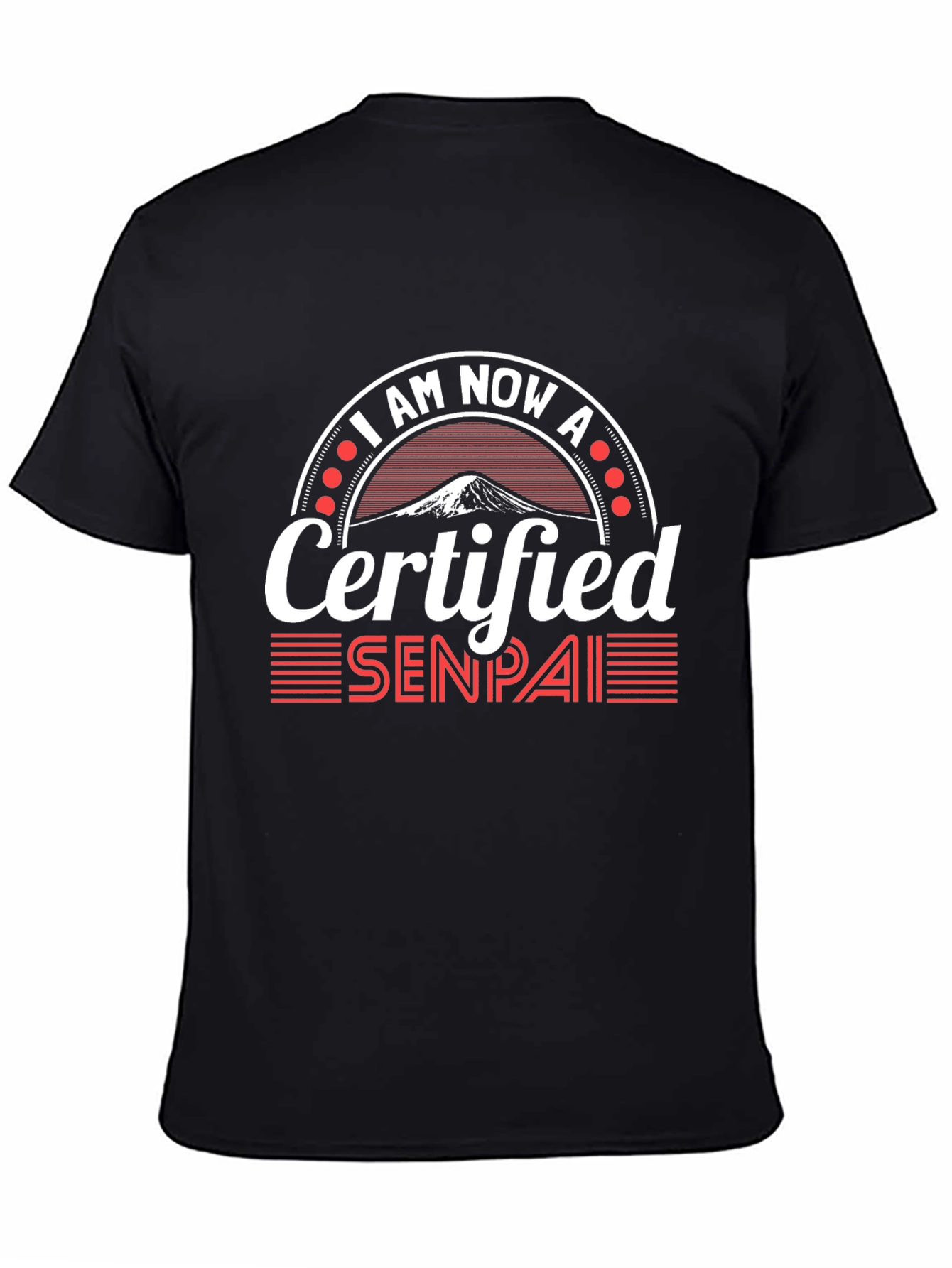 Certified Senpai T-Shirt - Anime Style
