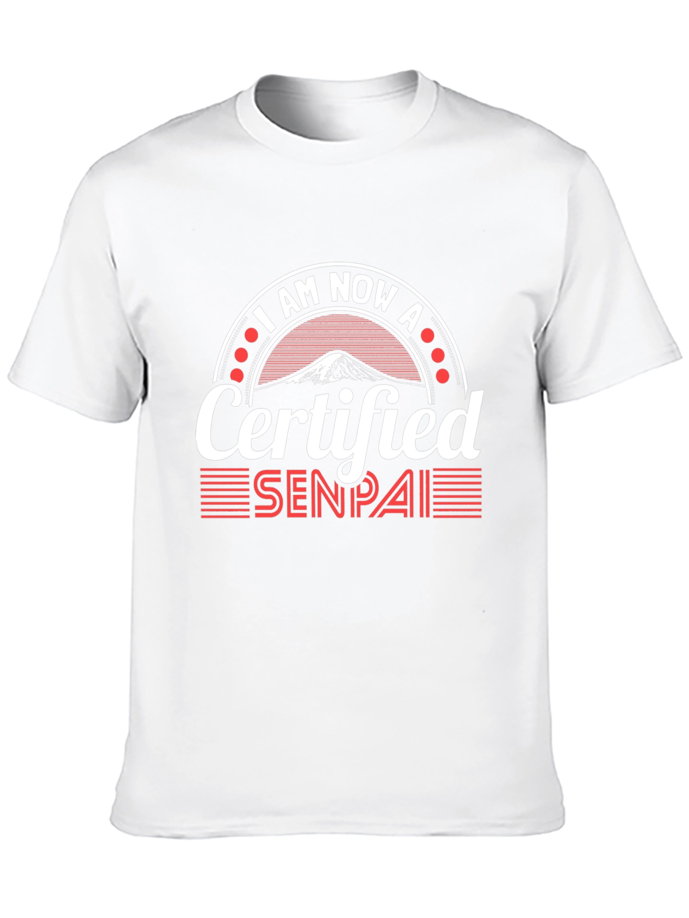 Certified Senpai T-Shirt - Anime Style