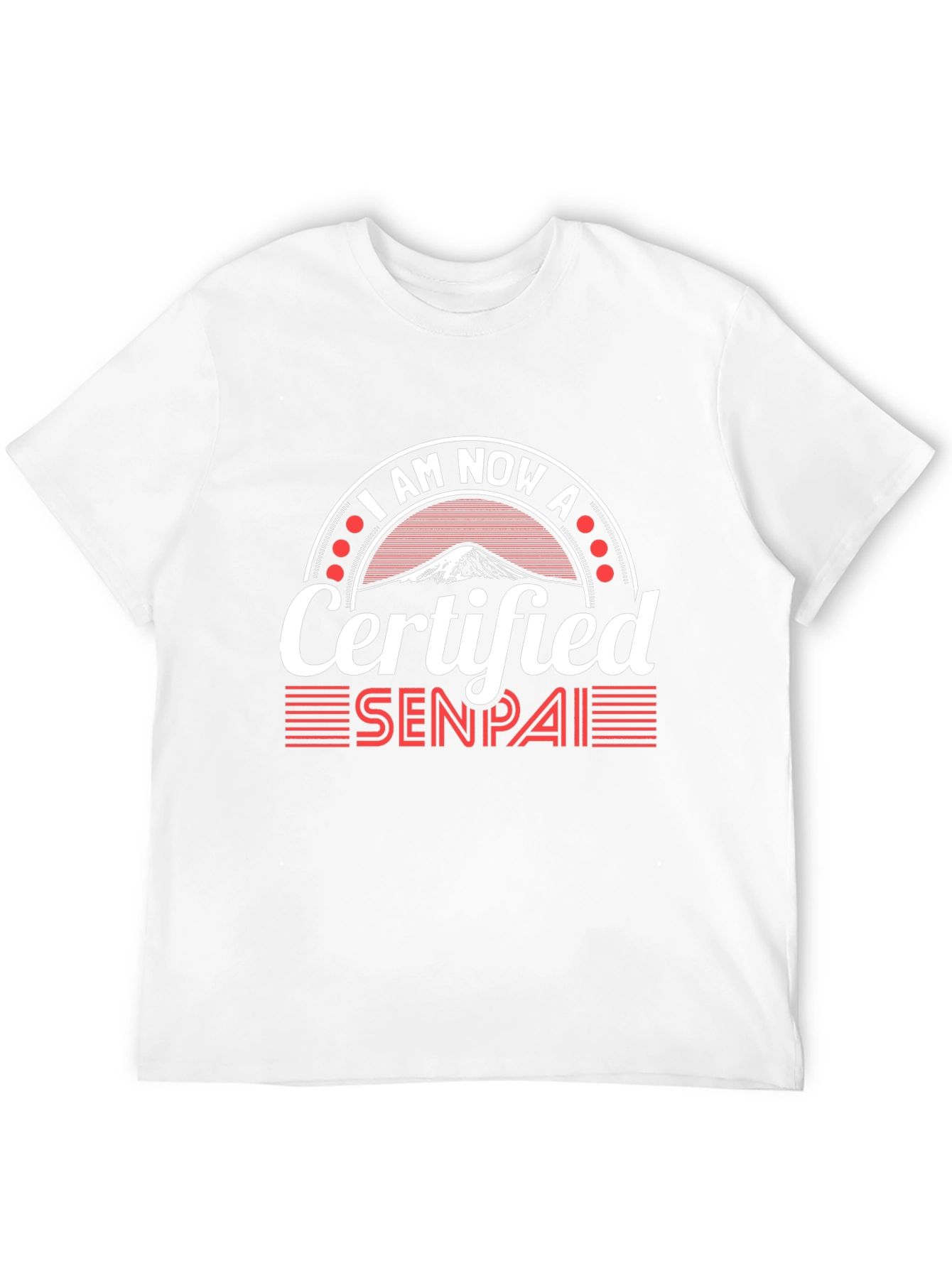Certified Senpai T-Shirt - Anime Style