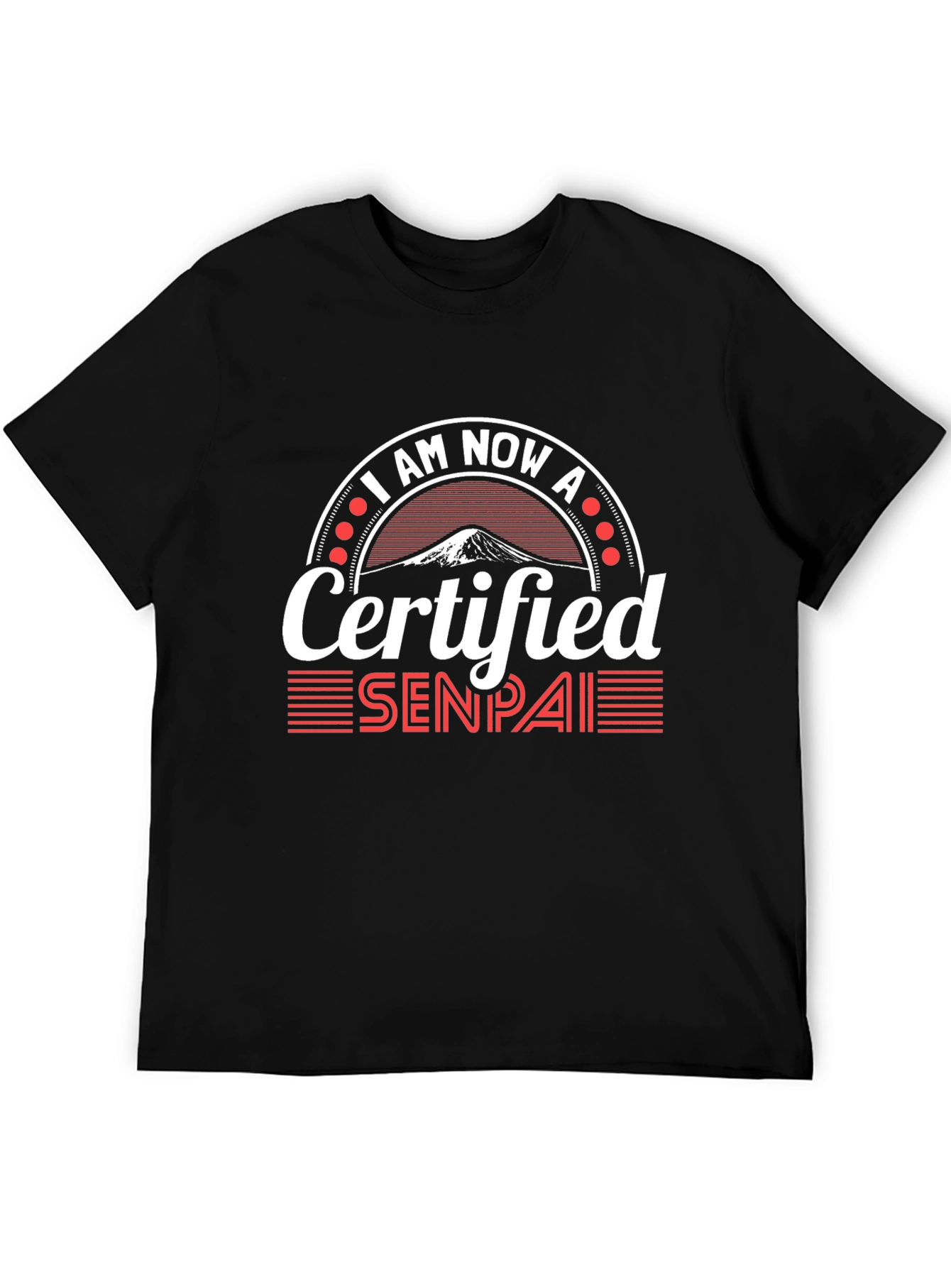 Certified Senpai T-Shirt - Anime Style