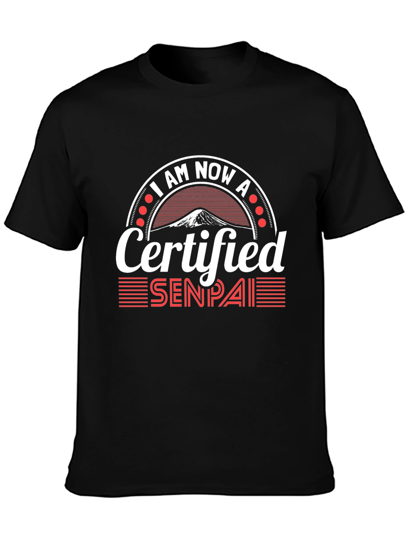 Certified Senpai T-Shirt - Anime Style
