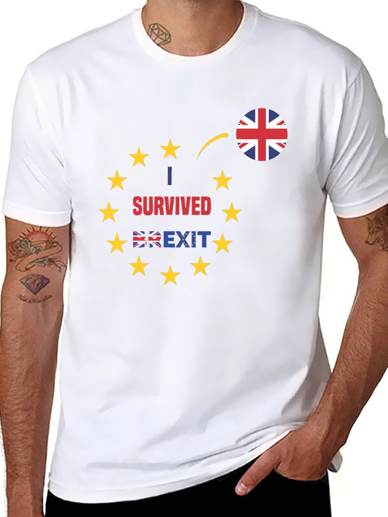 I Survived Brexit T-Shirt - Political Humor Tee
