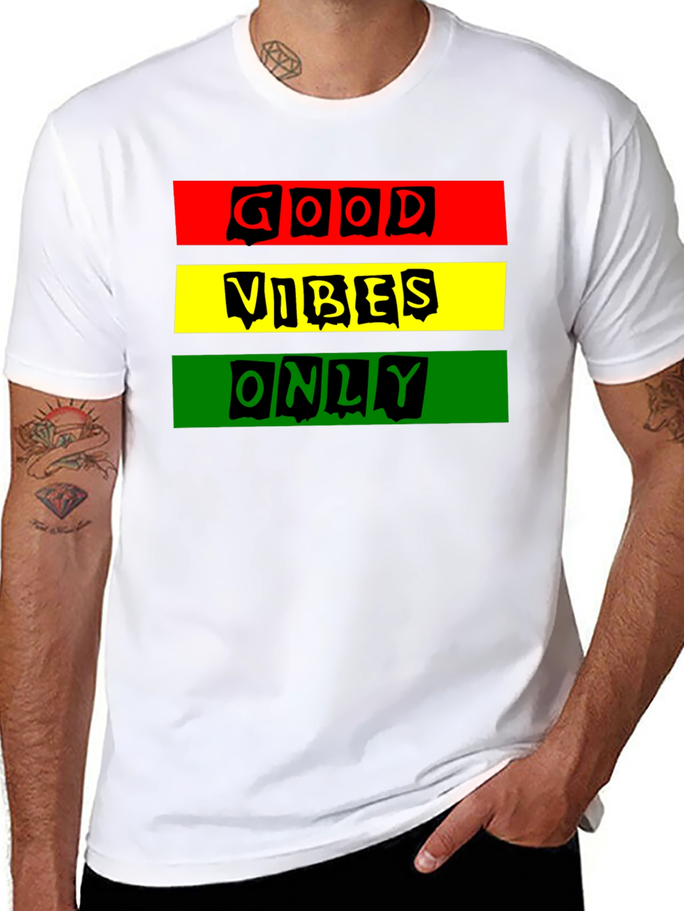Good Vibes Only Black T-Shirt