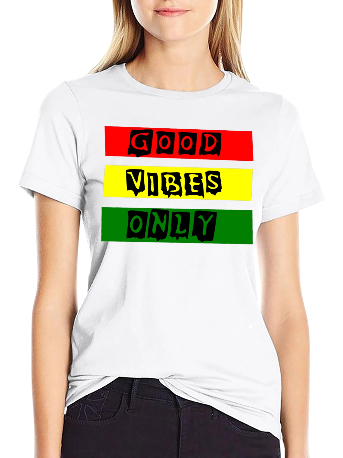 Good Vibes Only Black T-Shirt