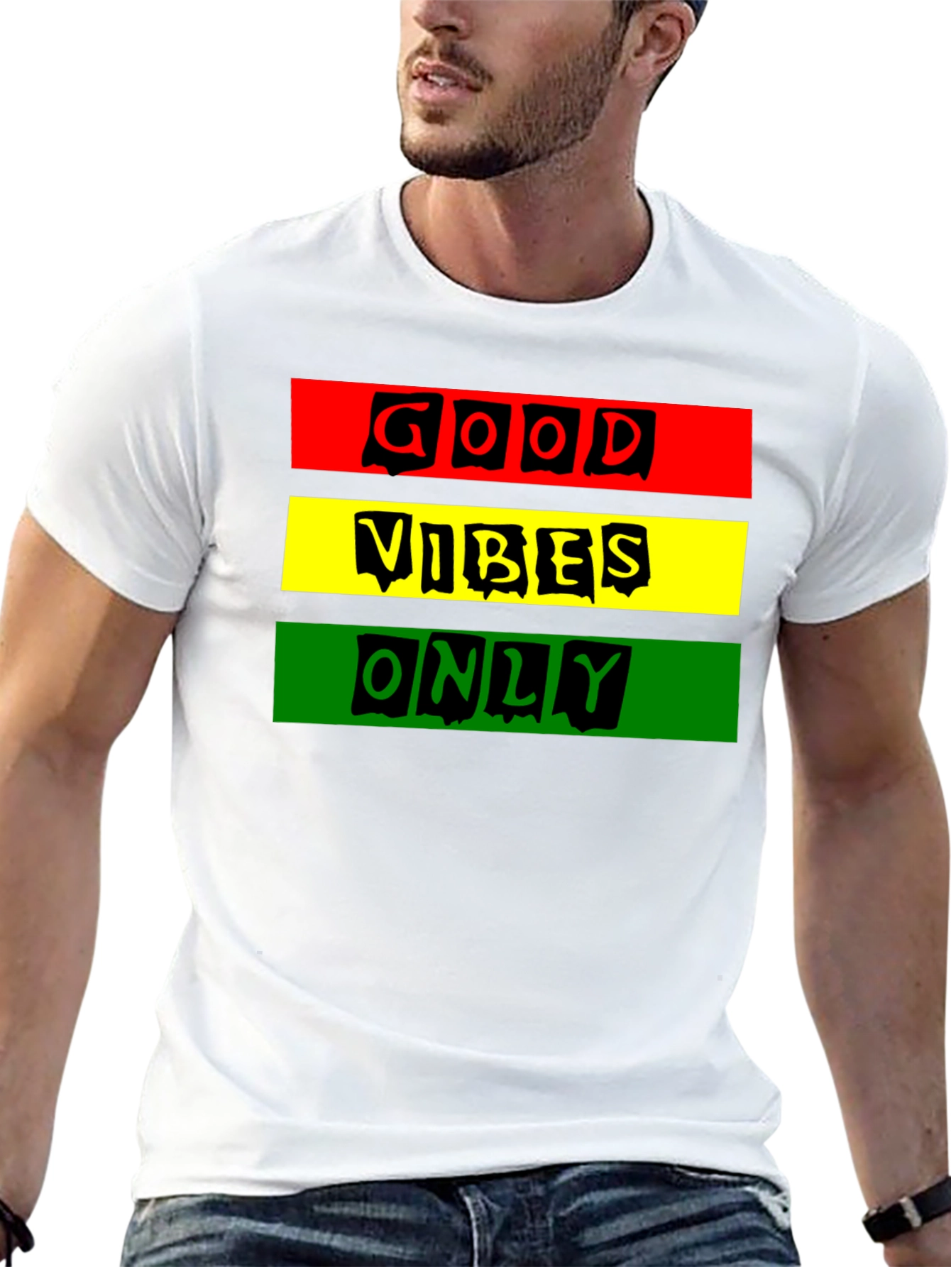 Good Vibes Only Black T-Shirt
