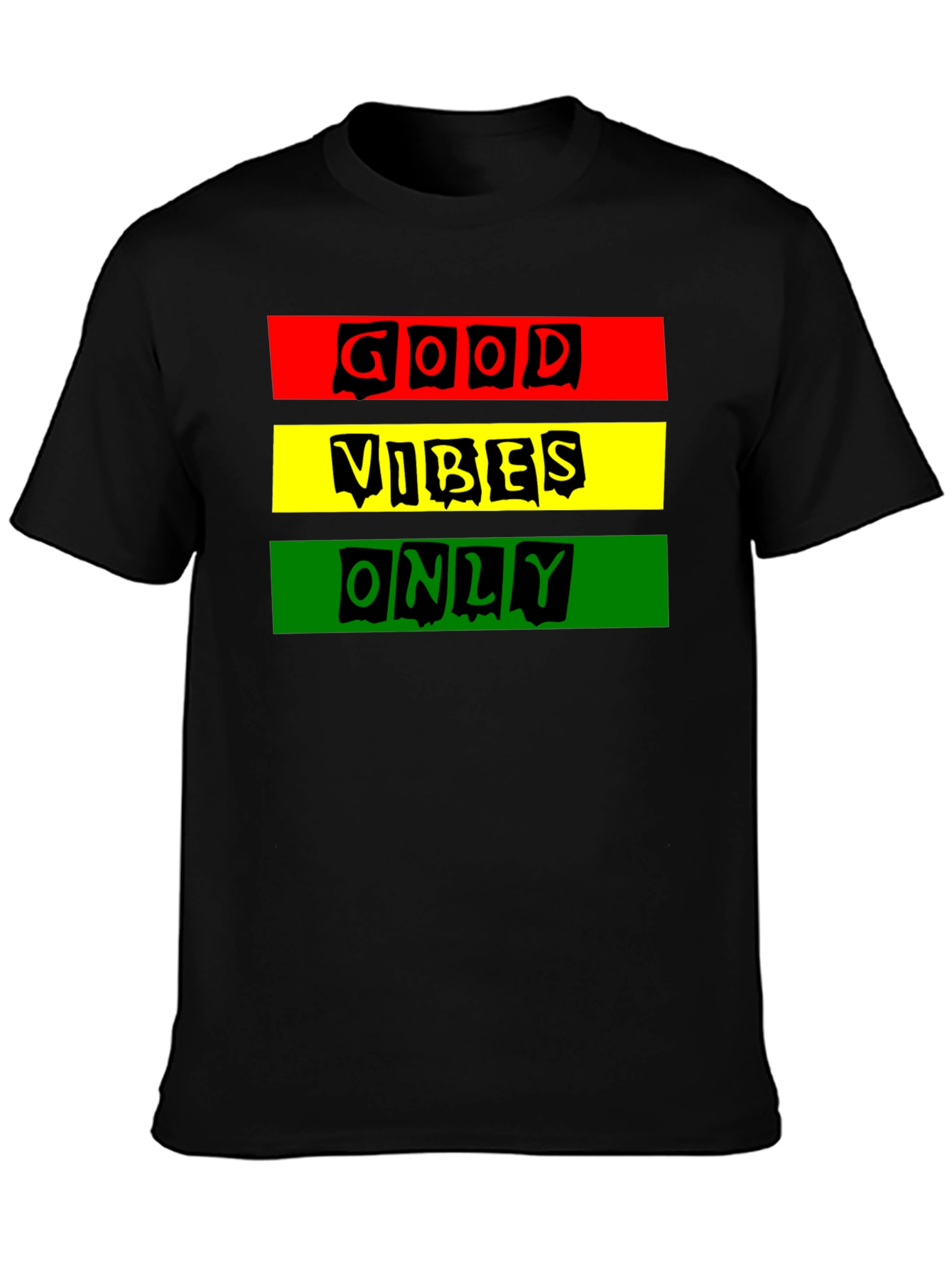 Good Vibes Only Black T-Shirt