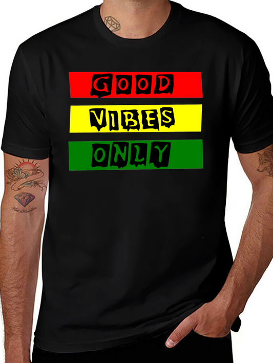 Good Vibes Only Black T-Shirt