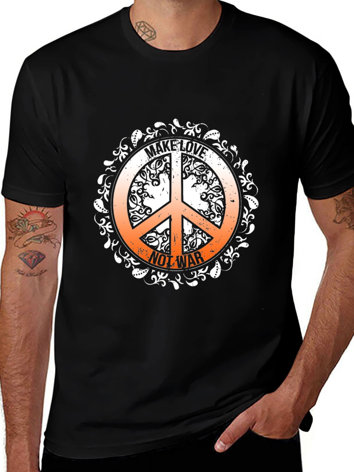 Make Love Not War Graphic Tee