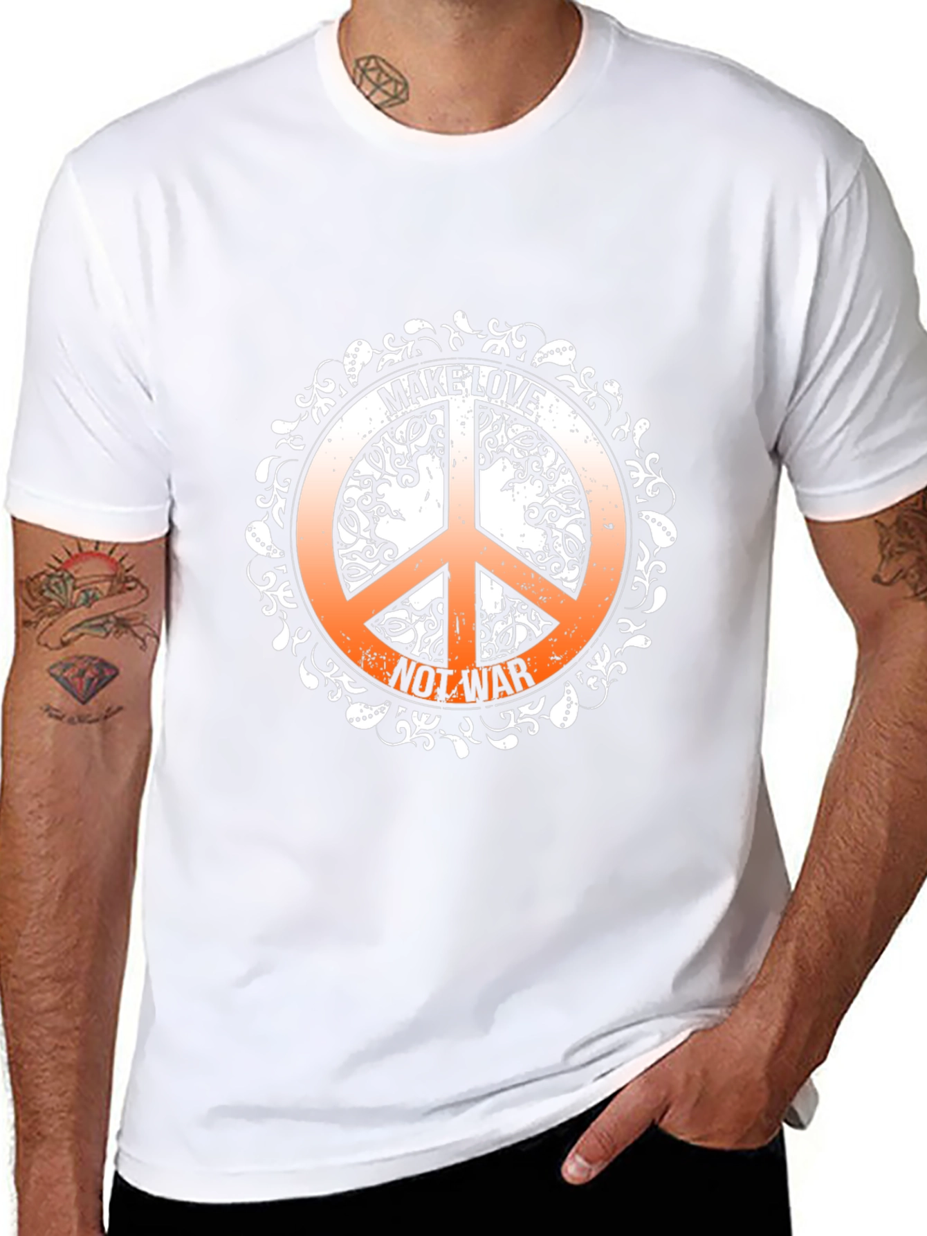 Make Love Not War Graphic Tee