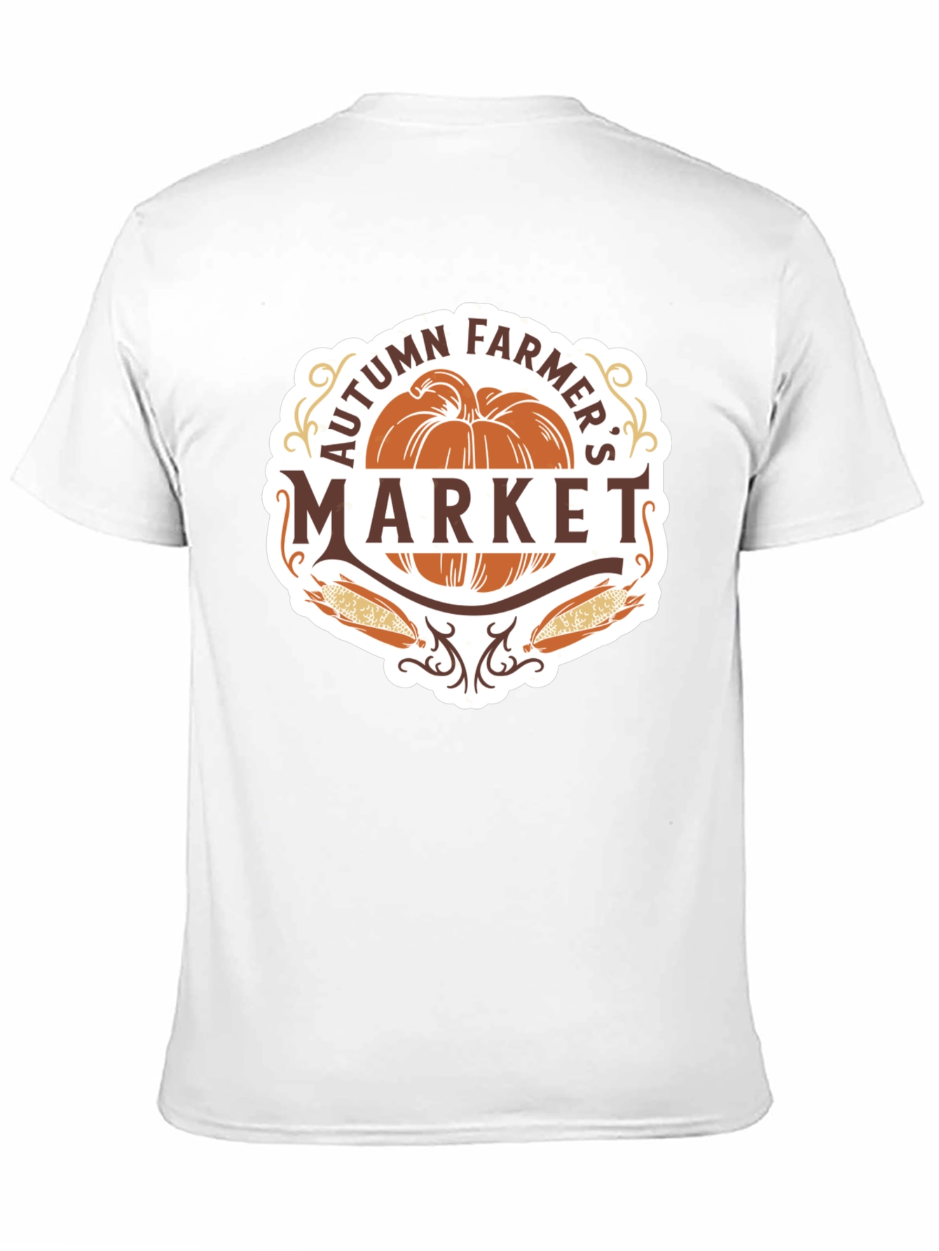 Autumn Farmers Market Graphic T-Shirt