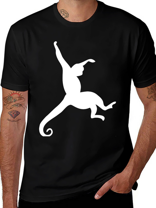 Monkey Graphic Tee - Mens Black T-Shirt