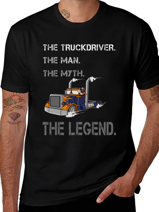 Trucker Legend Graphic T-Shirt