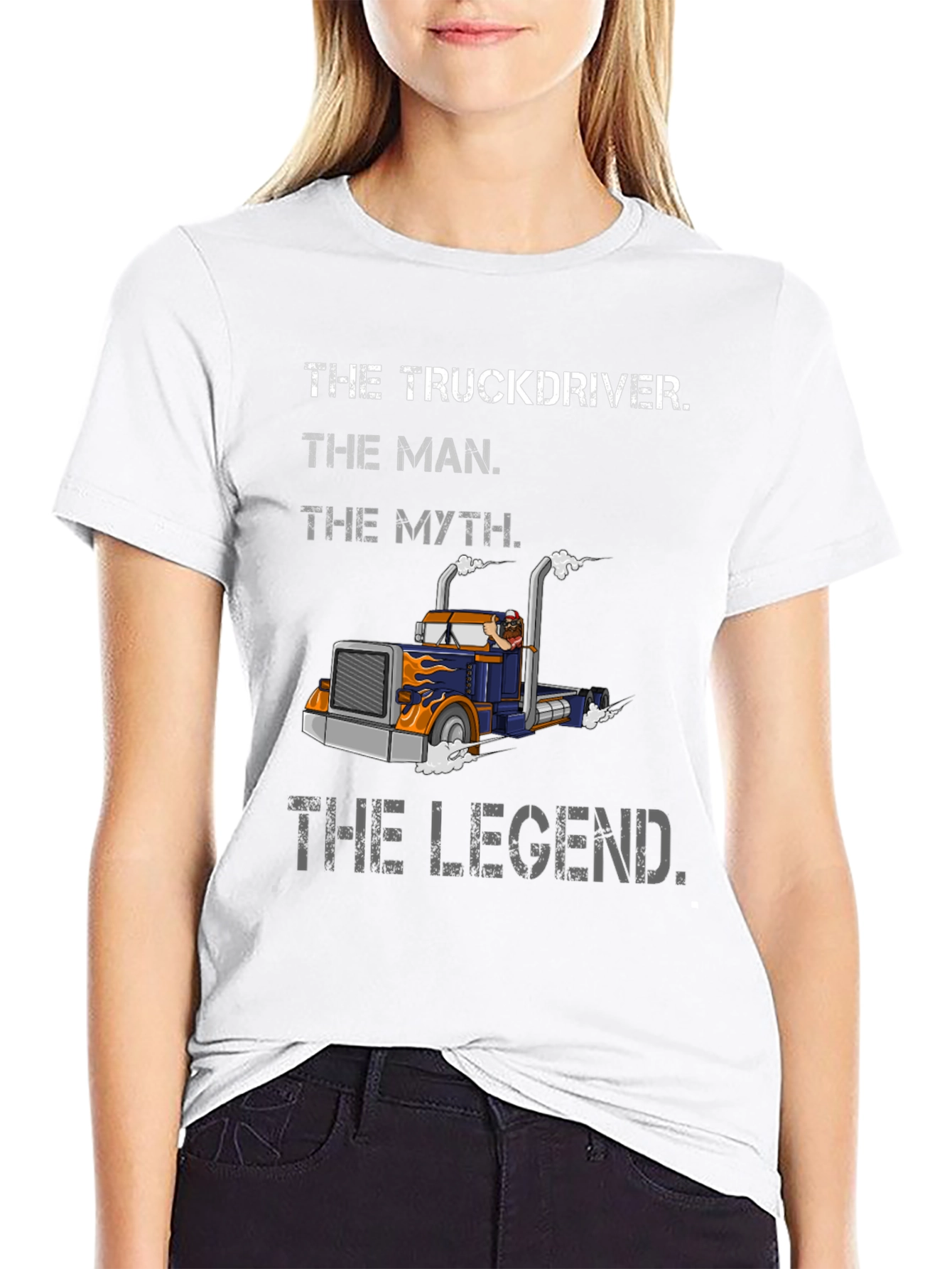 Trucker Legend Graphic T-Shirt
