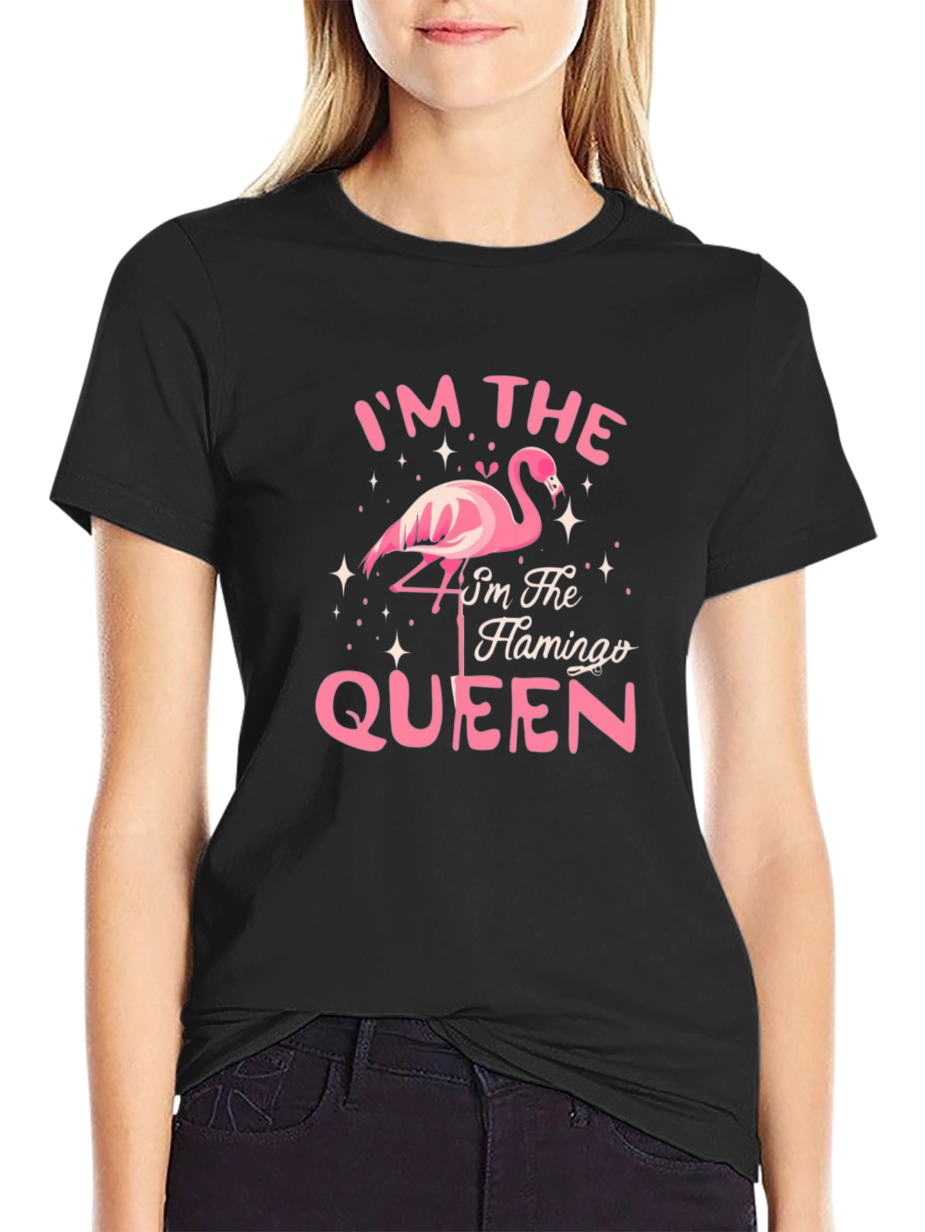Im The Flamingo Queen T-Shirt