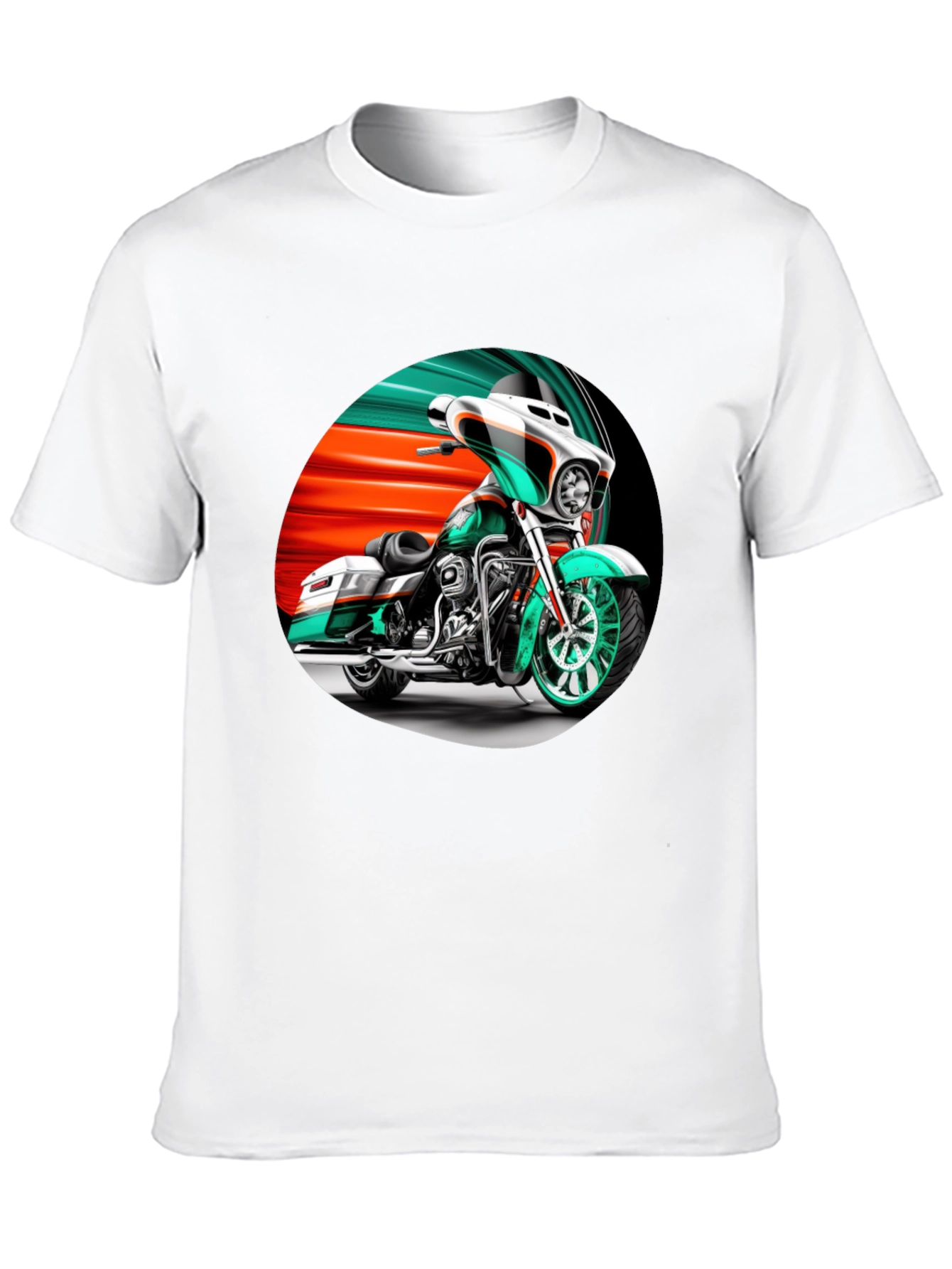 Motorcycle Graphic T-Shirt - Ride in Style