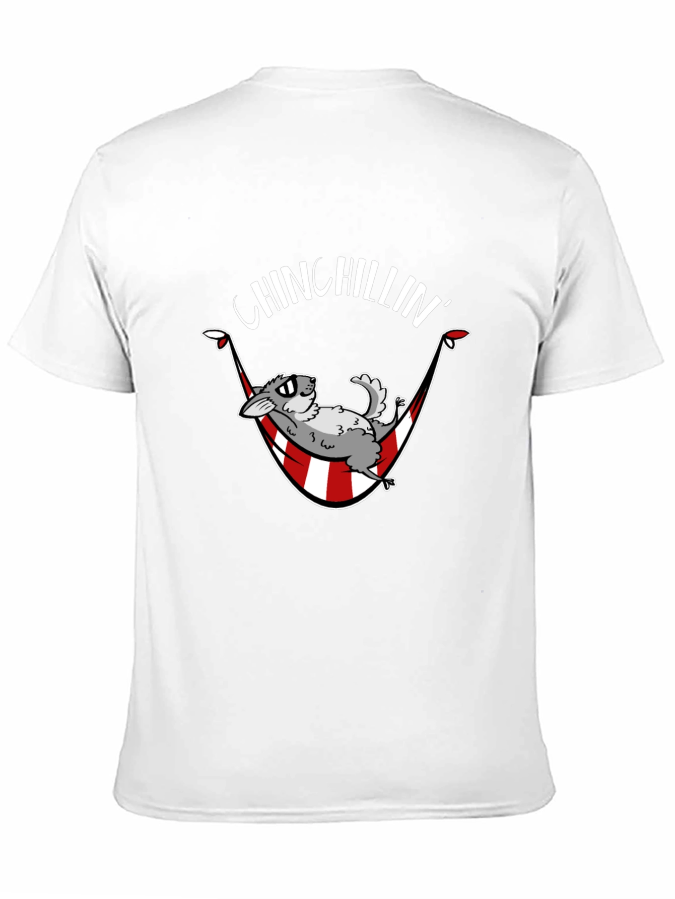 Chinchillin T-Shirt - Relaxed Chinchilla Hammock Design