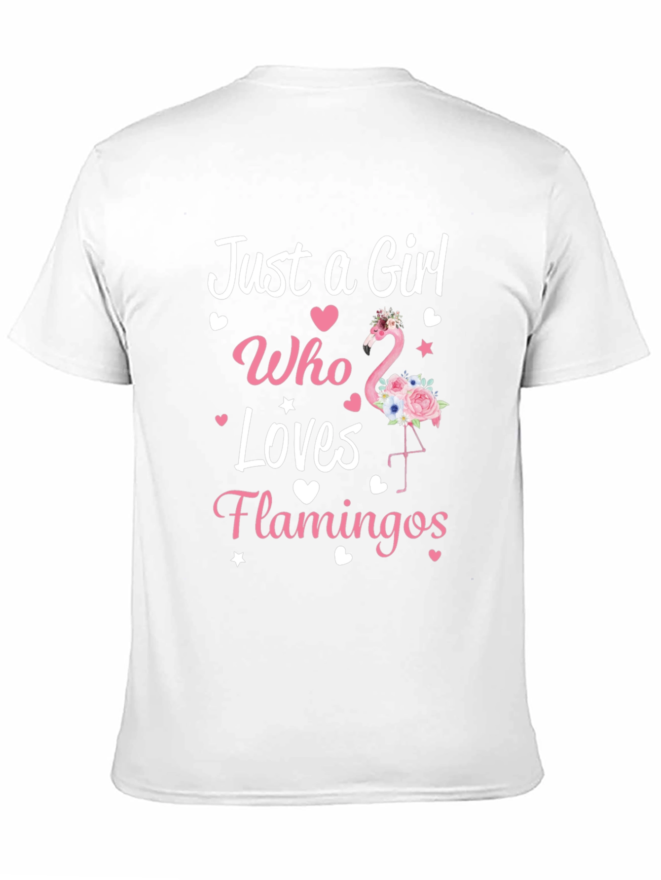 Just a Girl Who Loves Flamingos T-Shirt