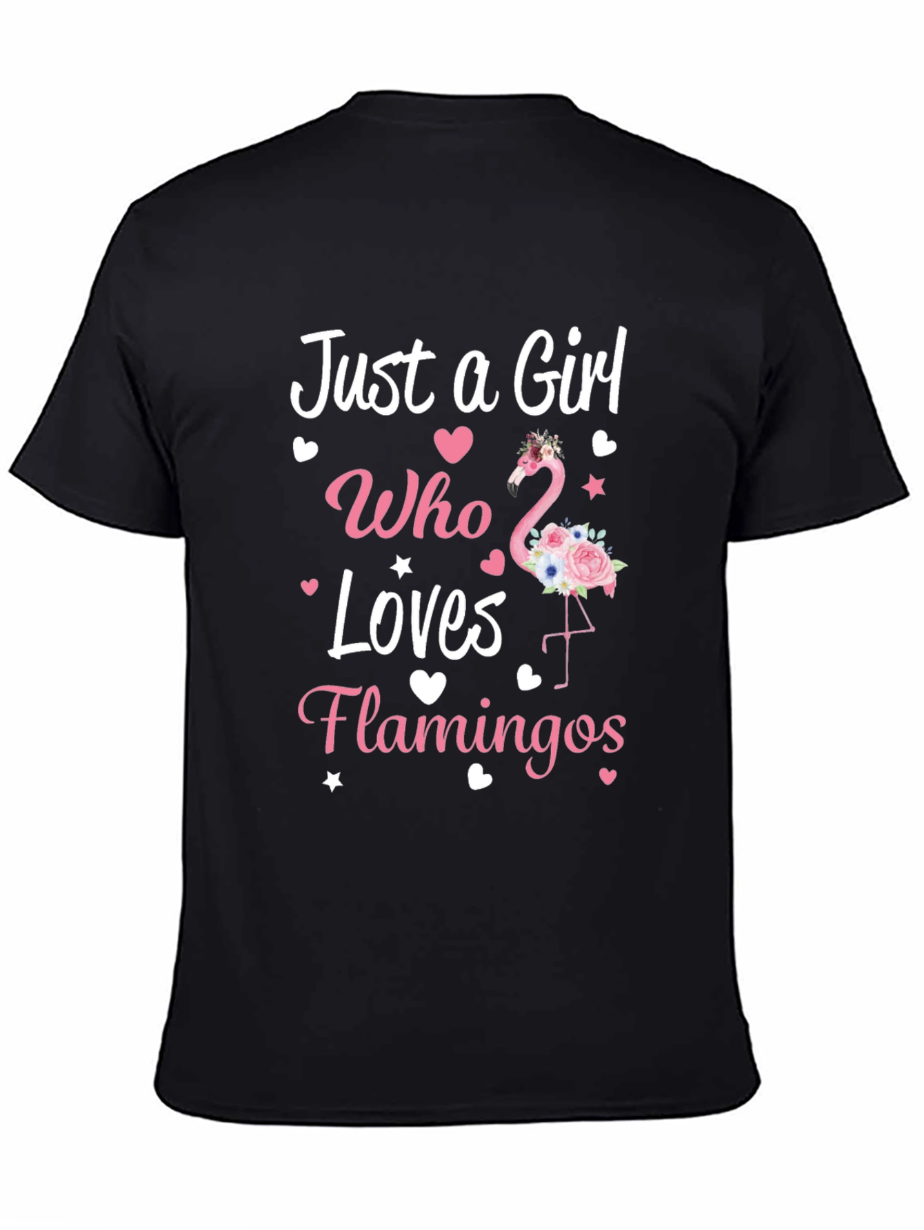 Just a Girl Who Loves Flamingos T-Shirt