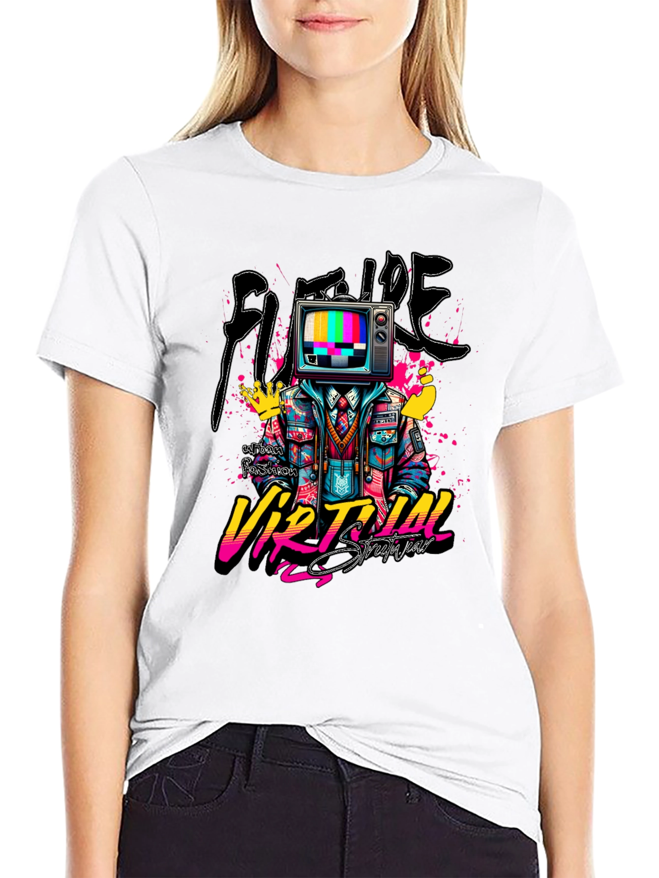 Future Vibe TV Head Tee