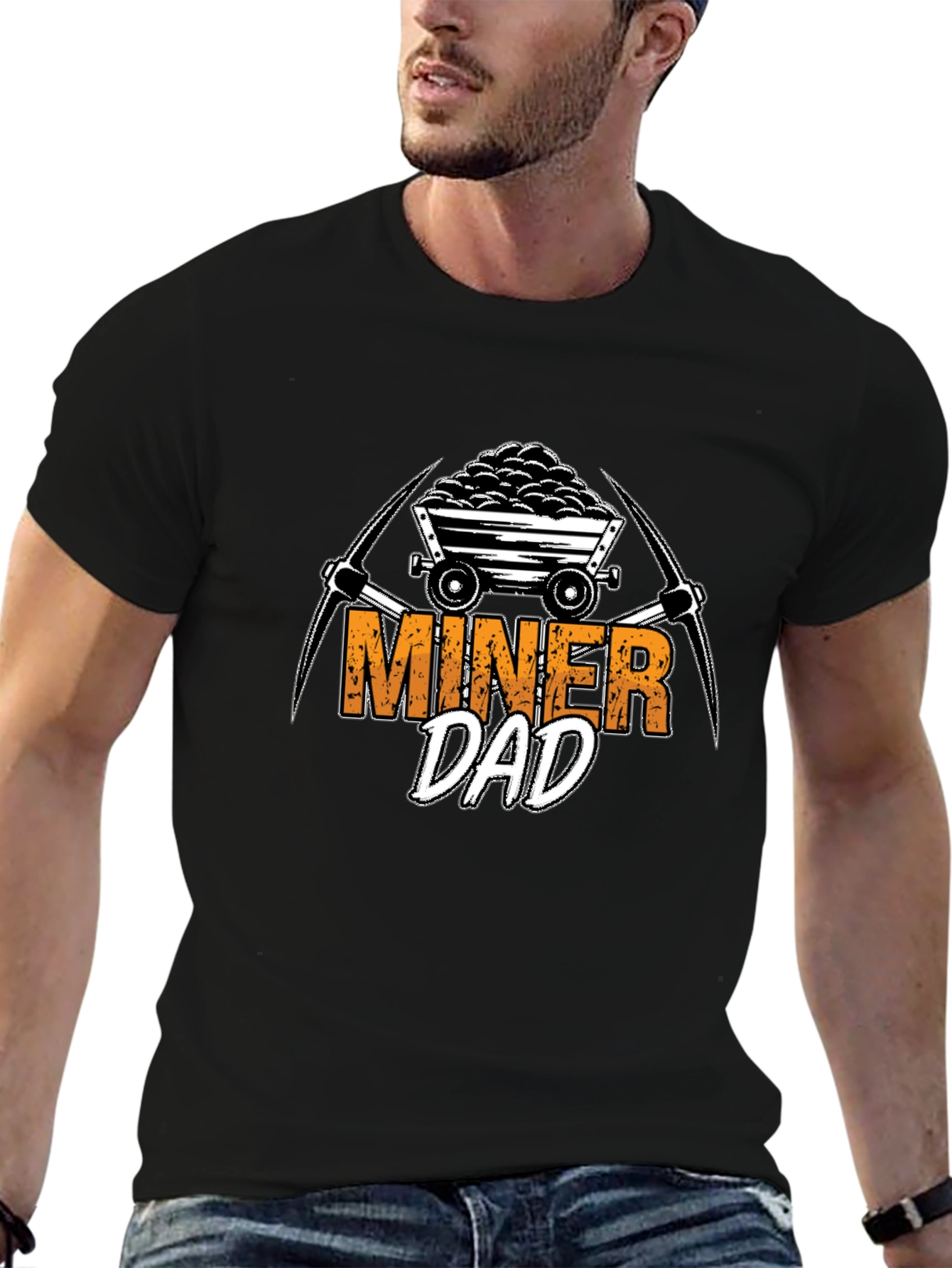 Miner Dad T-Shirt - Mining Father Tee