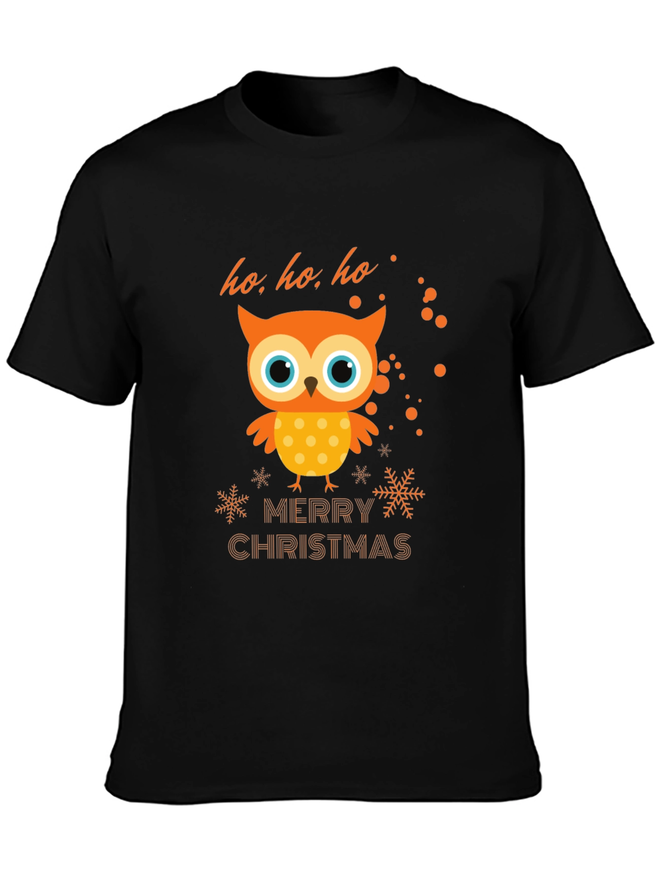 Christmas Owl T-Shirt - Holiday Cheer