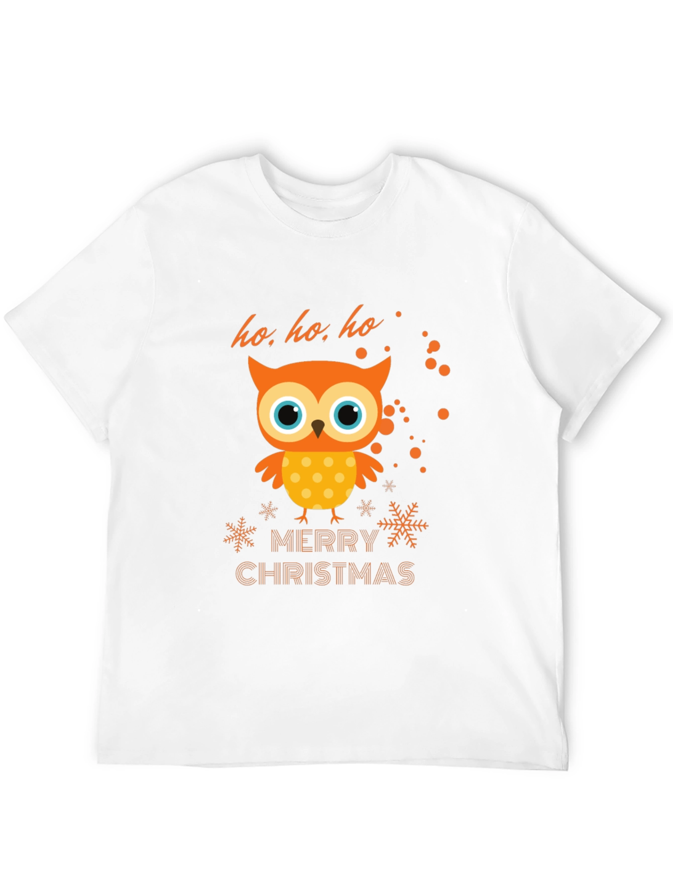 Christmas Owl T-Shirt - Holiday Cheer